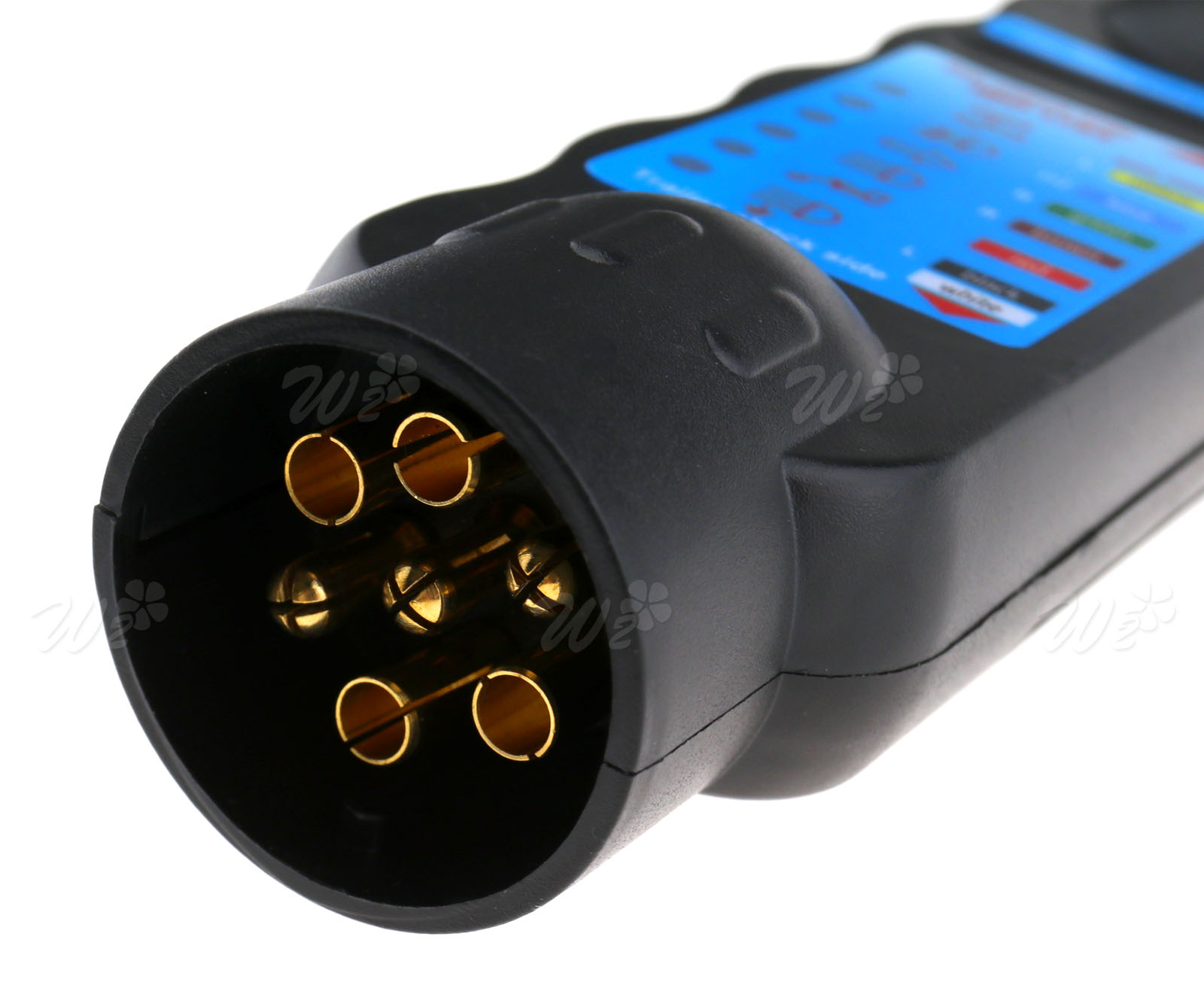 CAR TRAILER CARAVAN 7 Pin Towing Tow Bar Light Wiring Circuit Tester