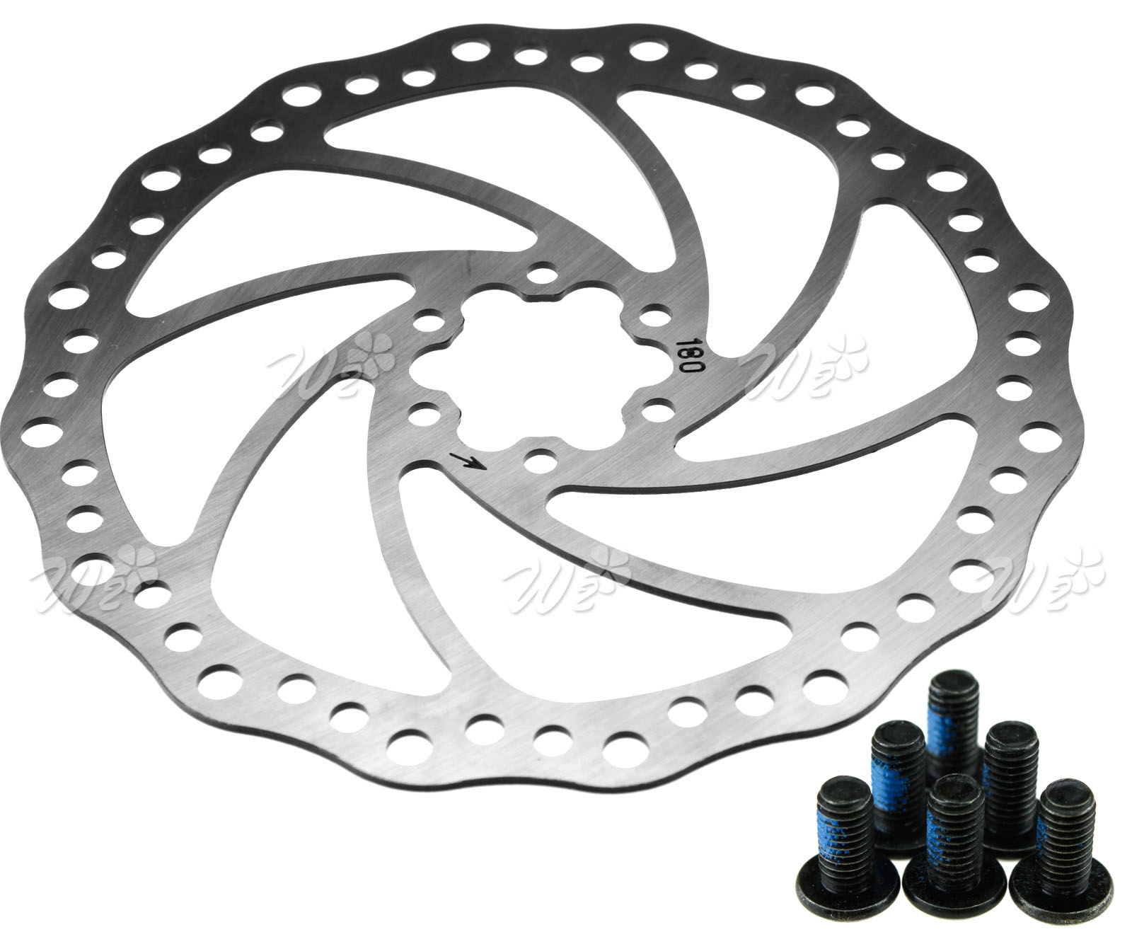 180mm Bike Bicycle Disc Brake Rotors Cycling Clean Sweep Rotors Screws eBay