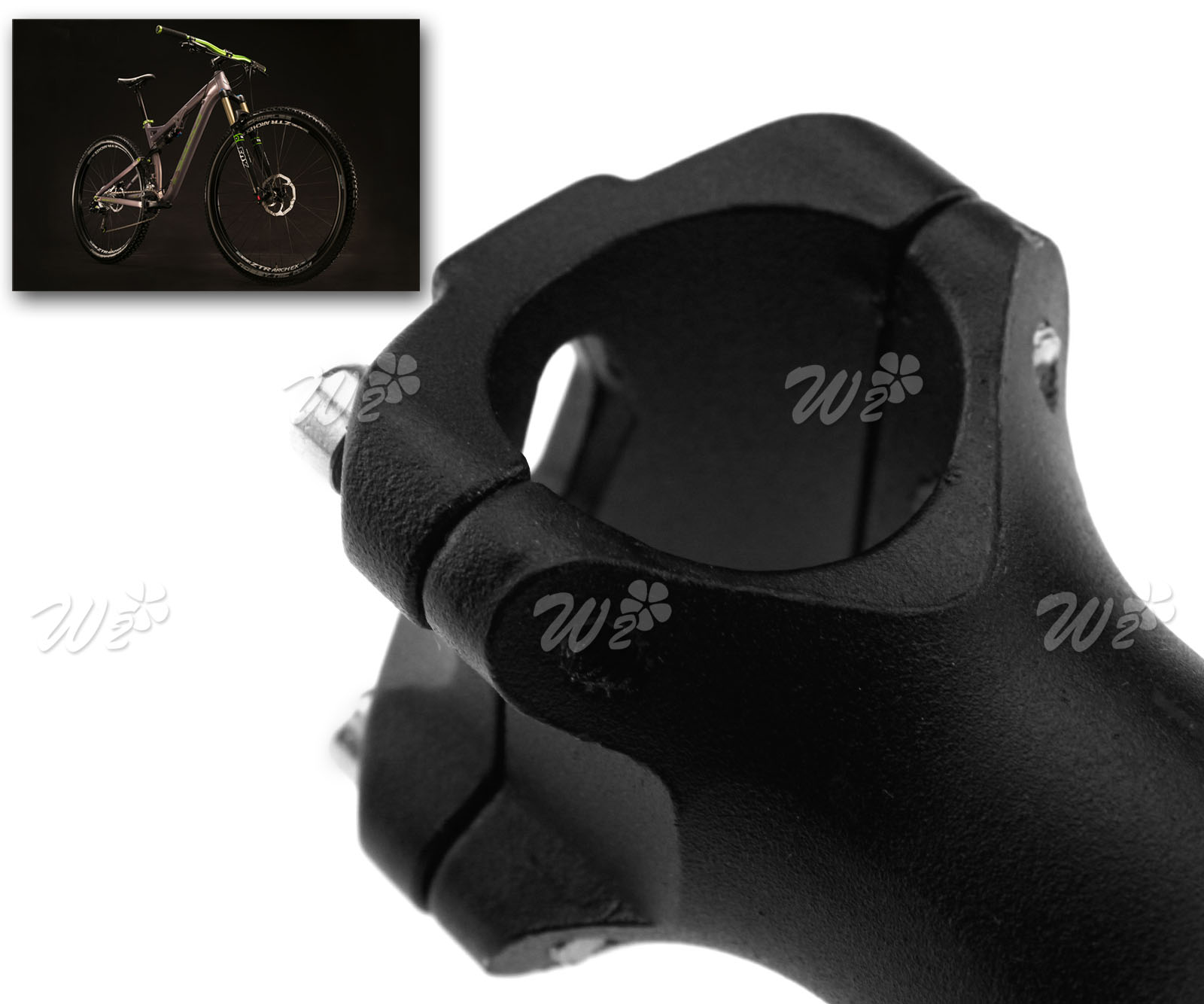 31.8mm 45mm Cycling Mountain Bike Bicycle Aluminum Alloy Short Handlebar Stem