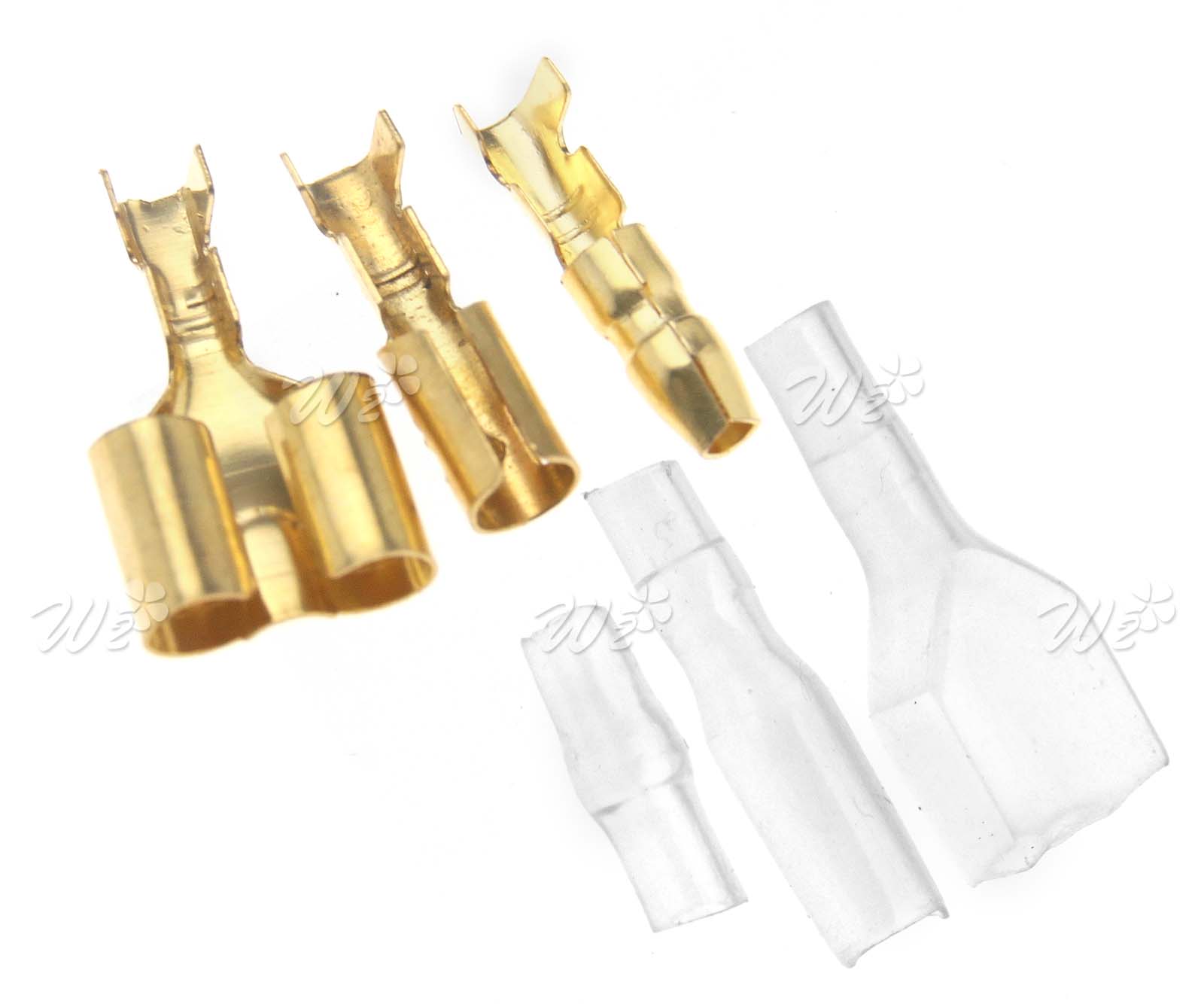 40 Sets Motorcycle Truck Bullet Connectors 3.9mm Terminals Male/Female