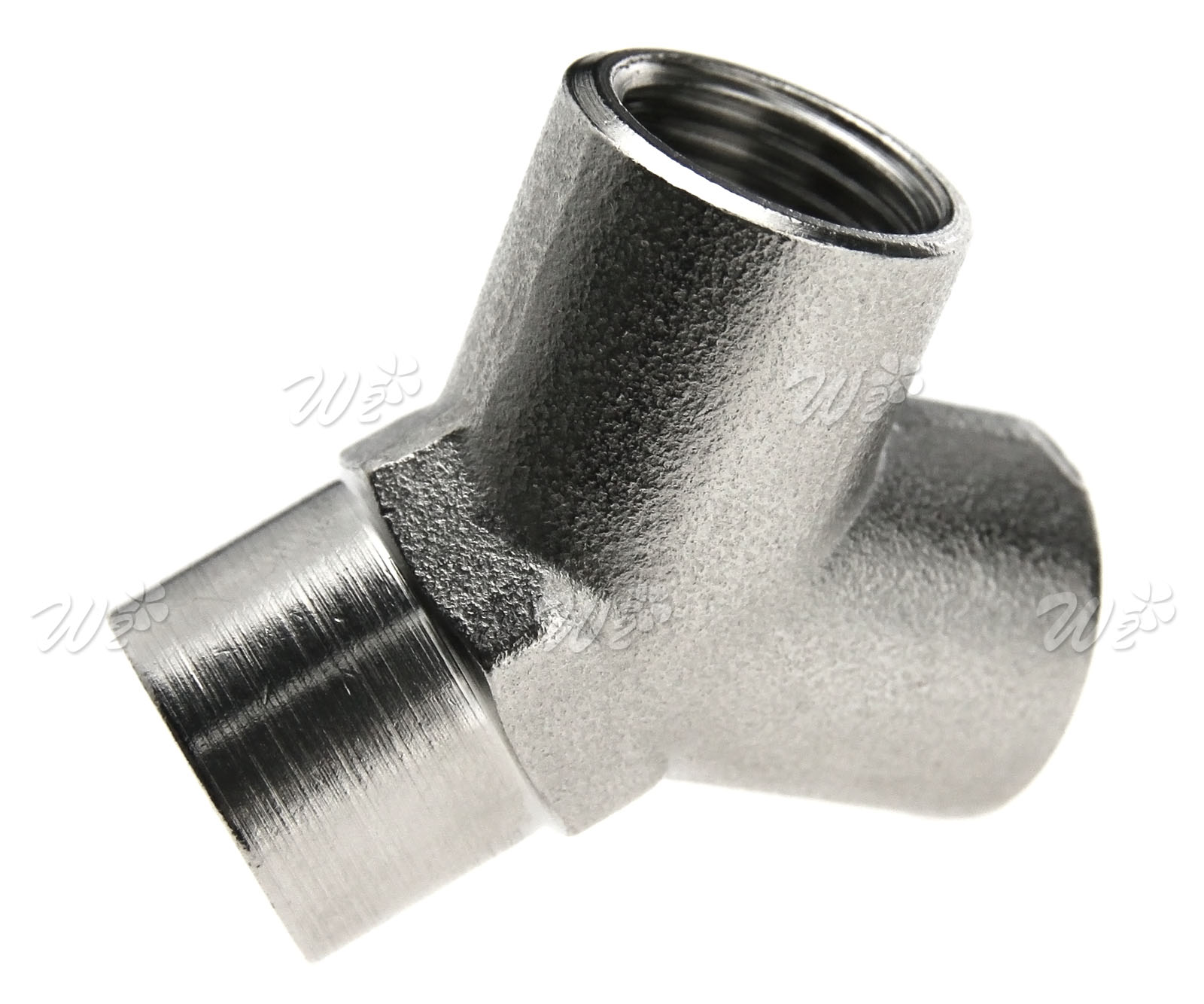 Copper 3 Way Y Type Air Line Connector 1/4" BSP Female Thread Hose