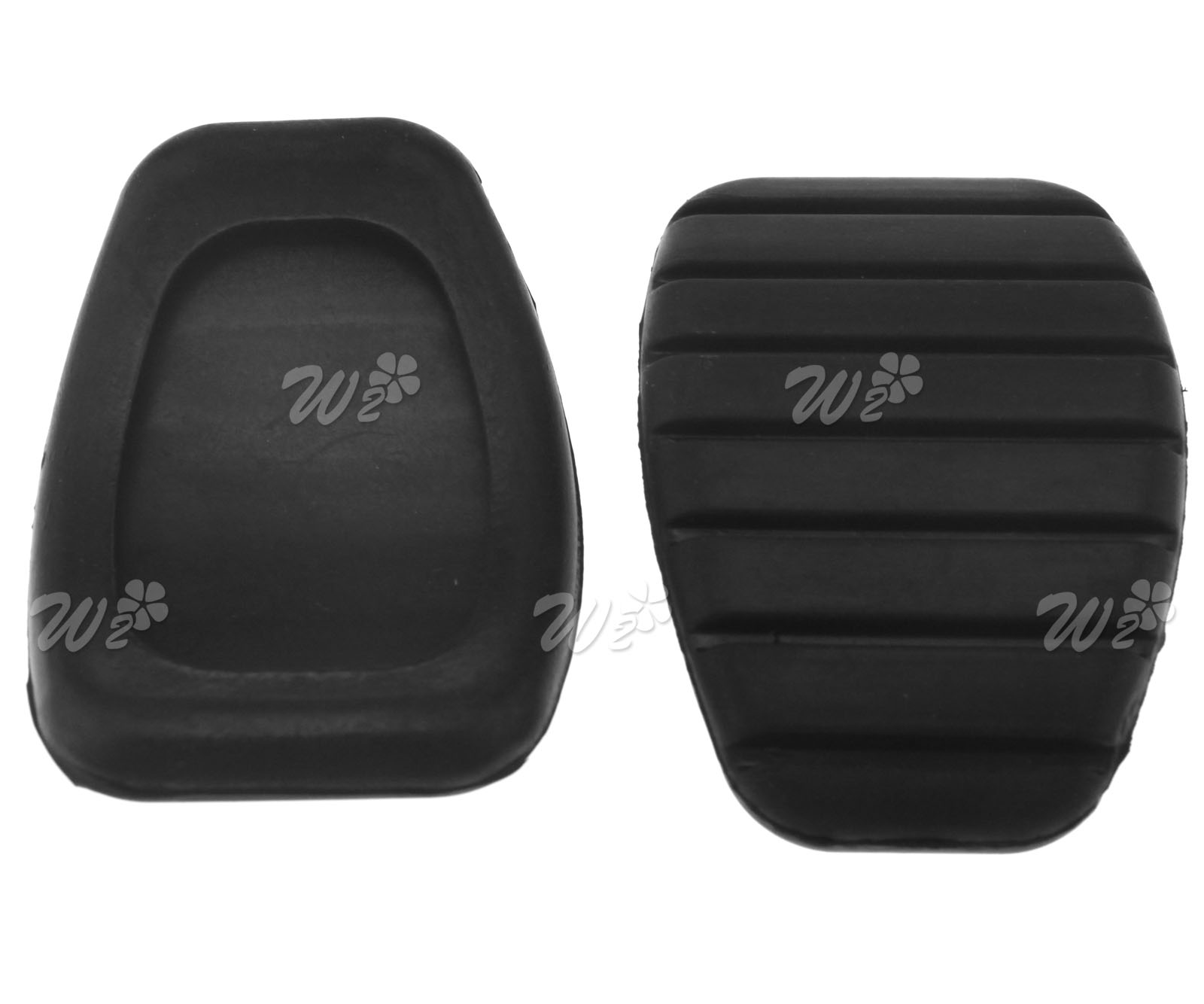 RENAULT Modus 2x Black Clutch Pedal Pad Rubber Cover 7700416724