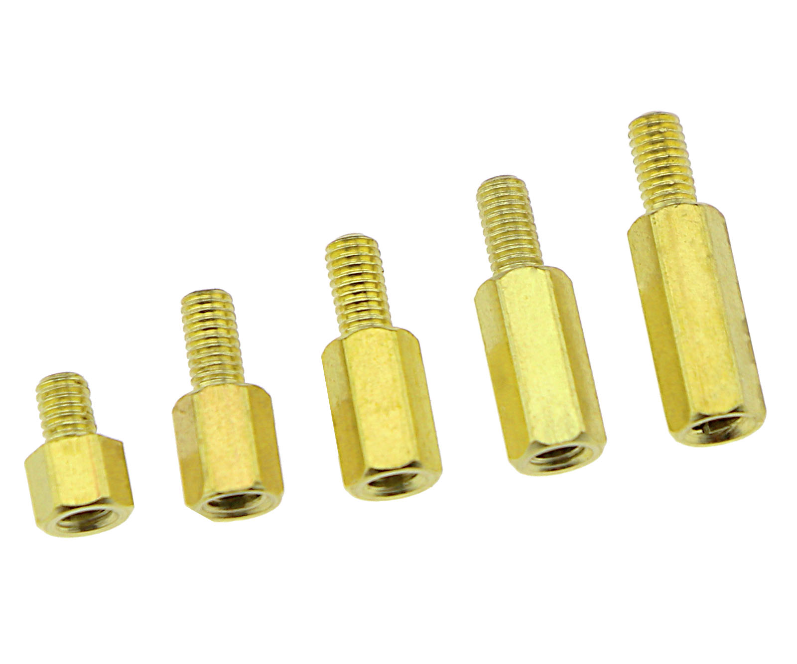 300Pcs M3 Brass Standoff Spacer Hex Hexagonal 3mm Nuts Screw Pillars