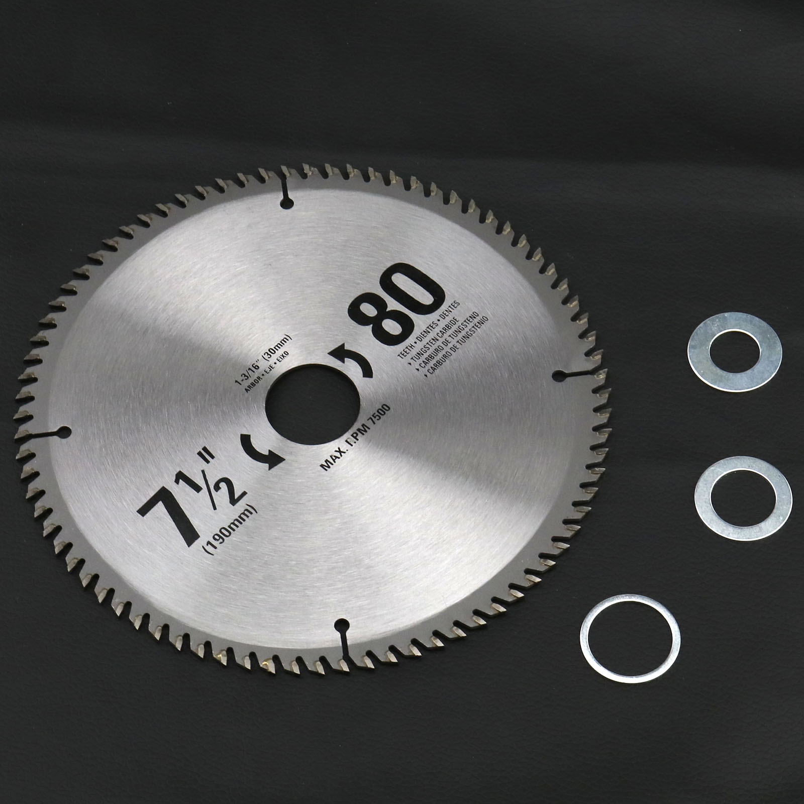 190mm 80Teeth Cutting Disc Circular Saw Blade For Cutting Wood Aluminum