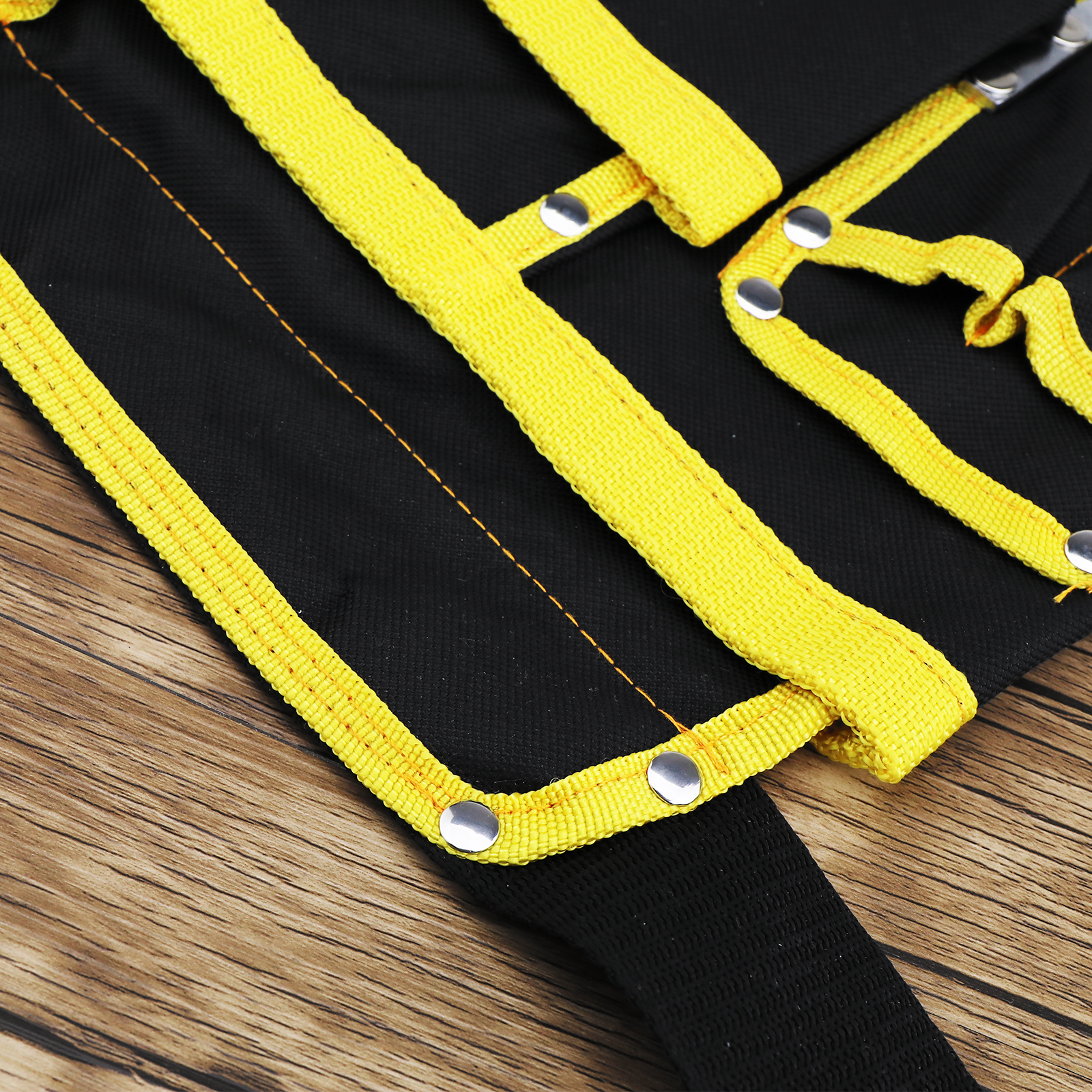 Double Tool Belt Pocket Kit Holder Belt Pouch Tool Organizer Bag With