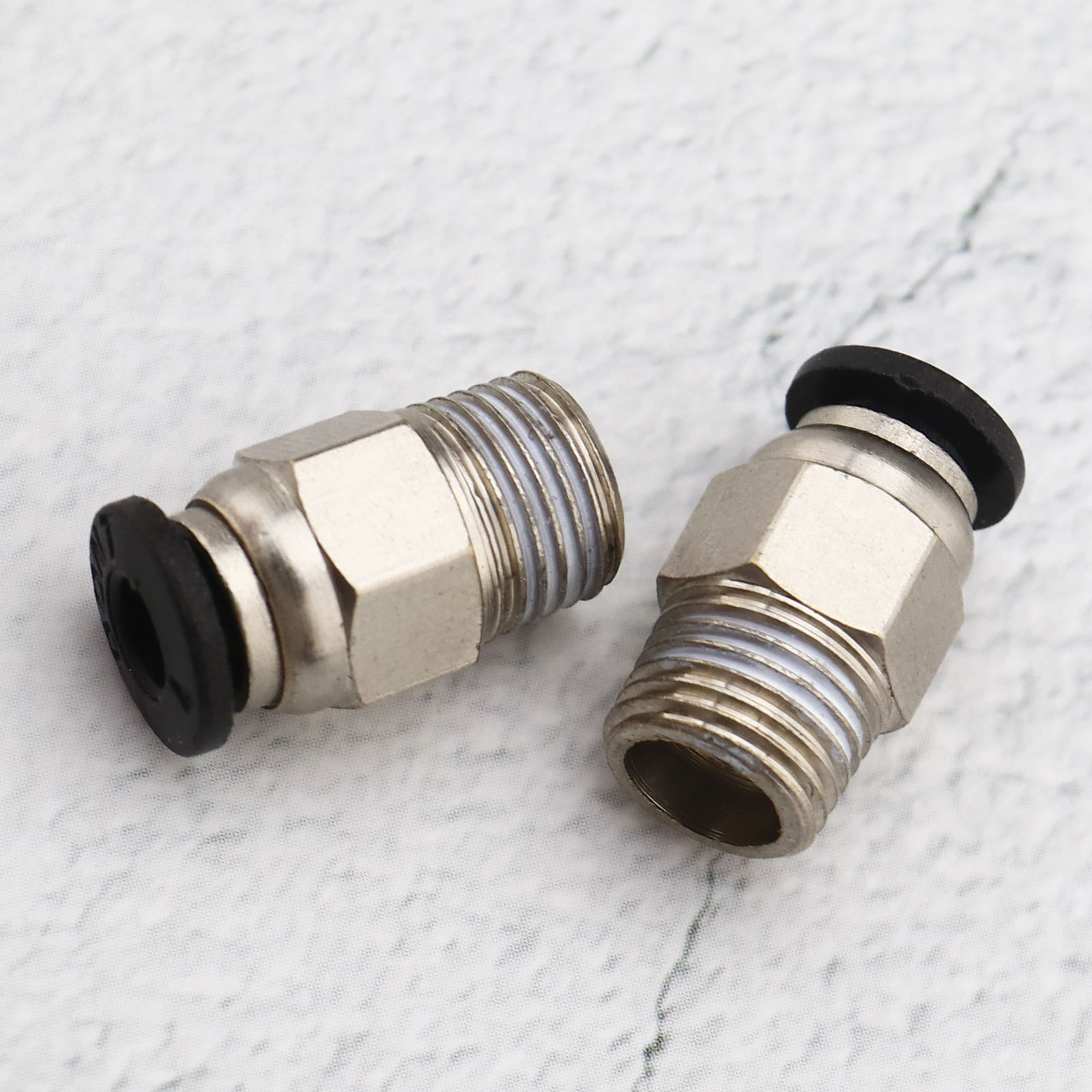 20x PC4M10 Straight Pneumatic Fitting Push to Connect & PC4M6 Quick