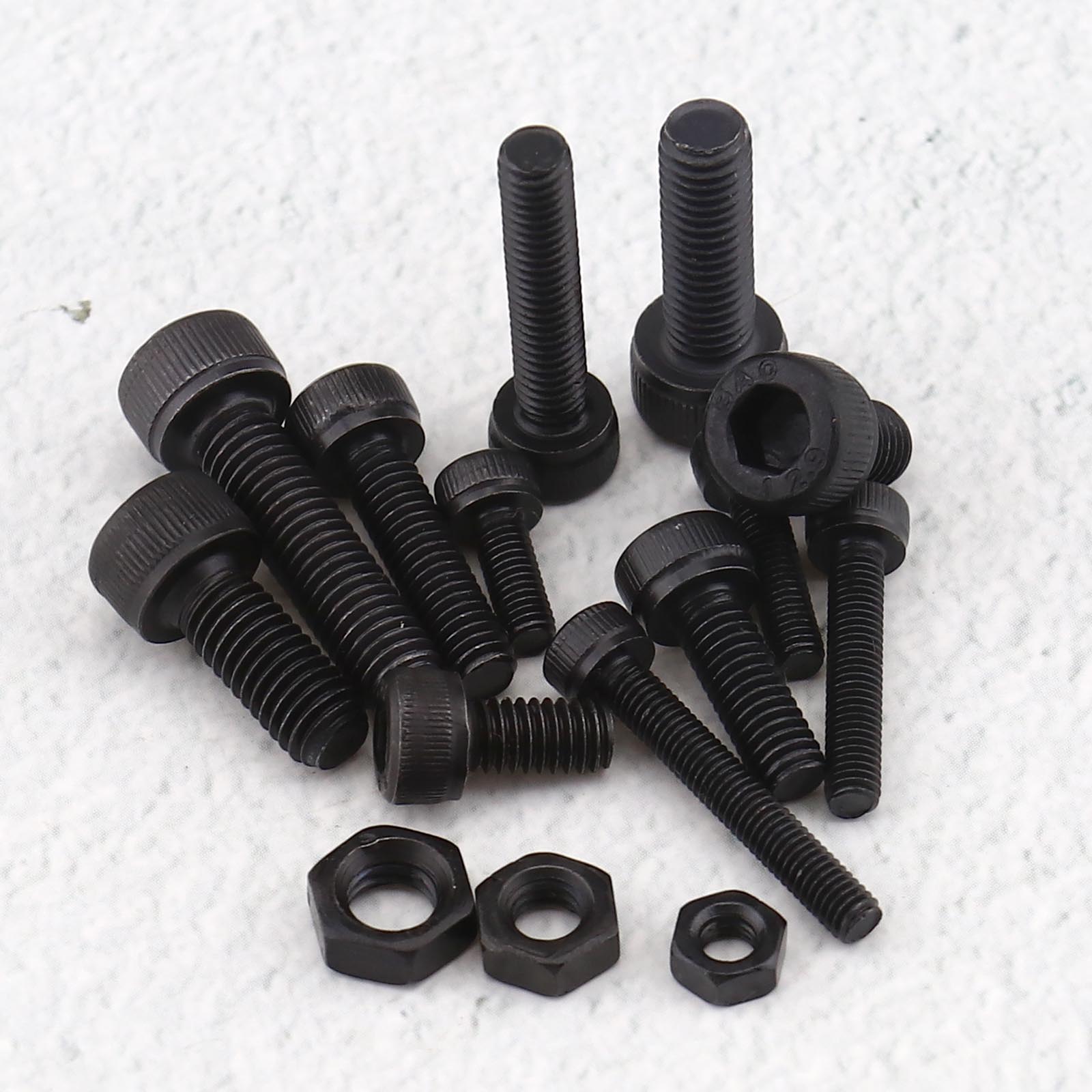 515pcs Socket Cap Head Style Screw and Nut Assortment Set with Storage