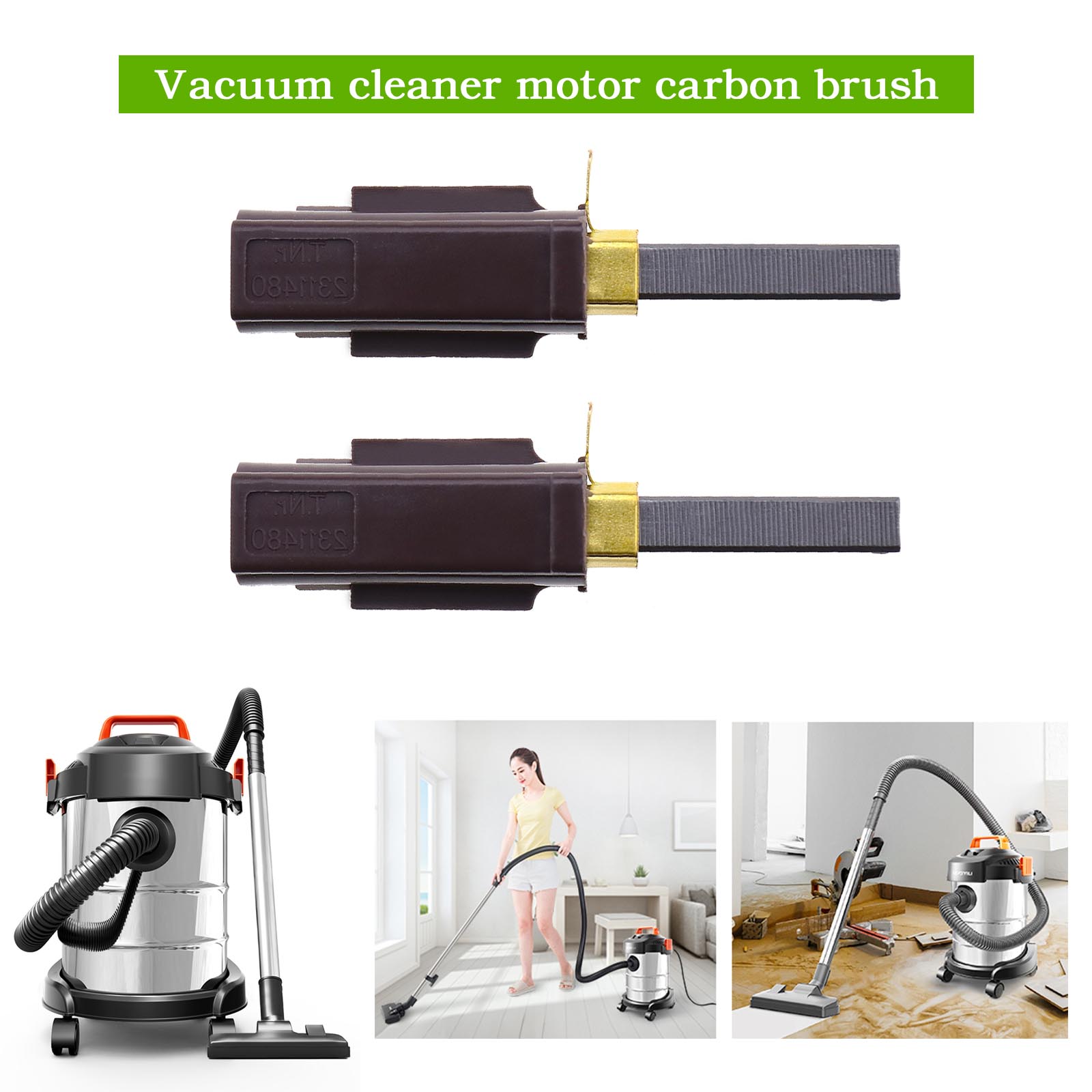 4x Vacuum Cleaner Carbon Brushes Replacement for Numatic 230155 230240 2311480 eBay