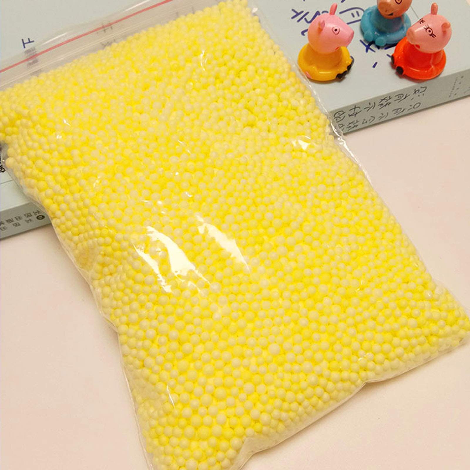 8 Styrofoam Polystyrene Filler Foam Beads Colors Wholelsale Assorted