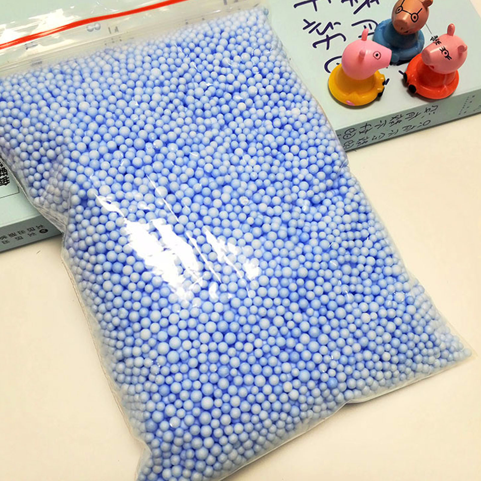8 Styrofoam Polystyrene Filler Foam Beads Colors Wholelsale Assorted
