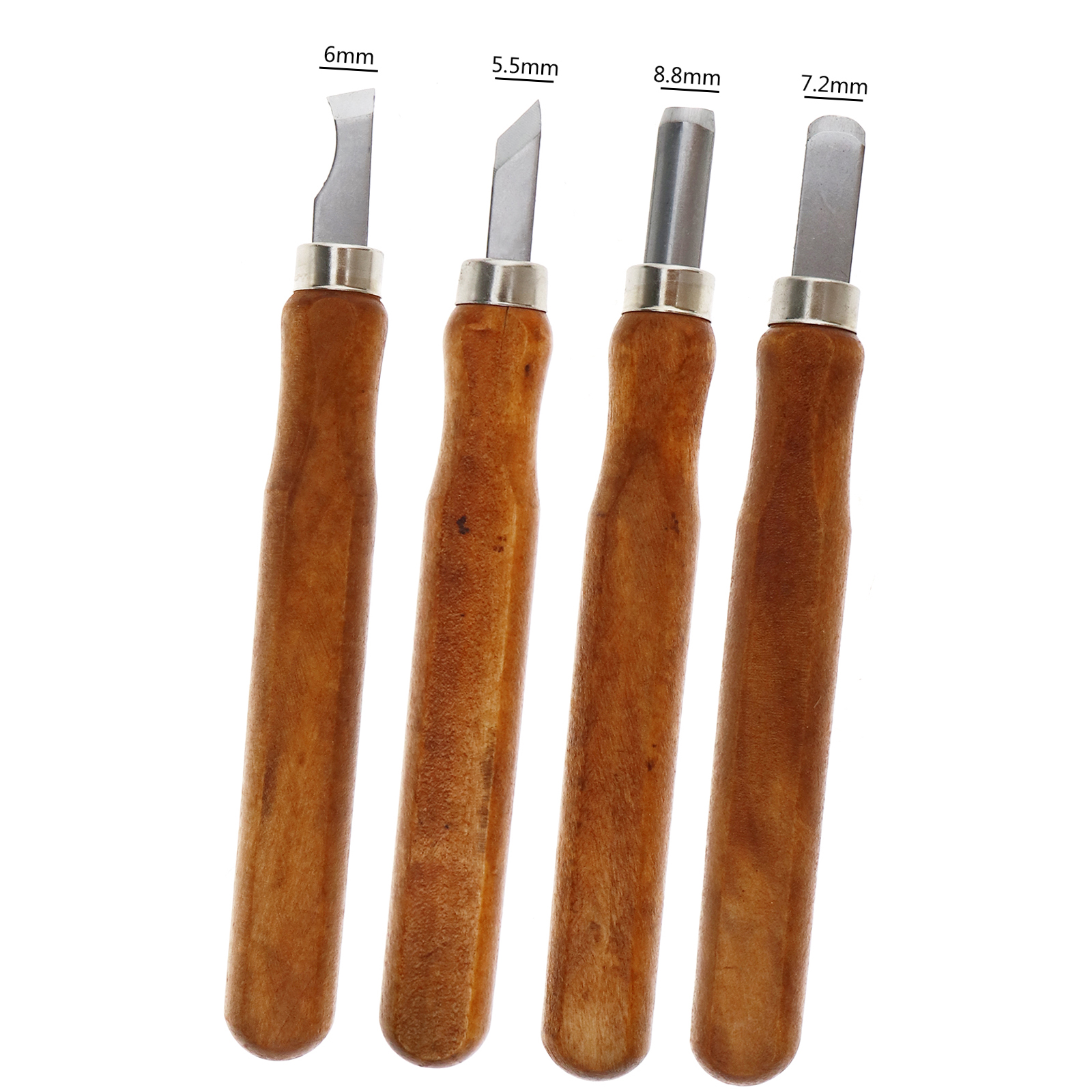 12 Wood Carving Handle Carving Tools Set With Different Sizes