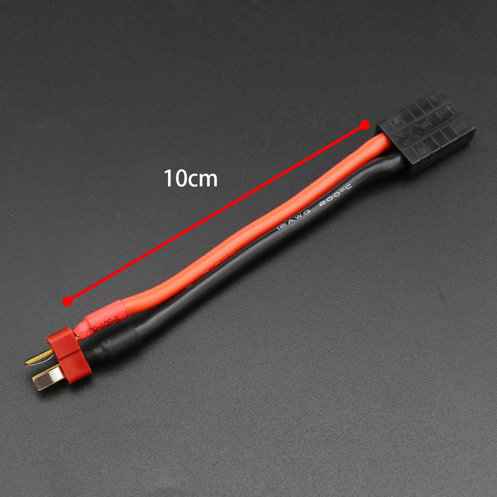 Charger Adapter For Traxxas Male to Deans Female TPlug LiPo Battery 12 AWG 4894669071596 eBay