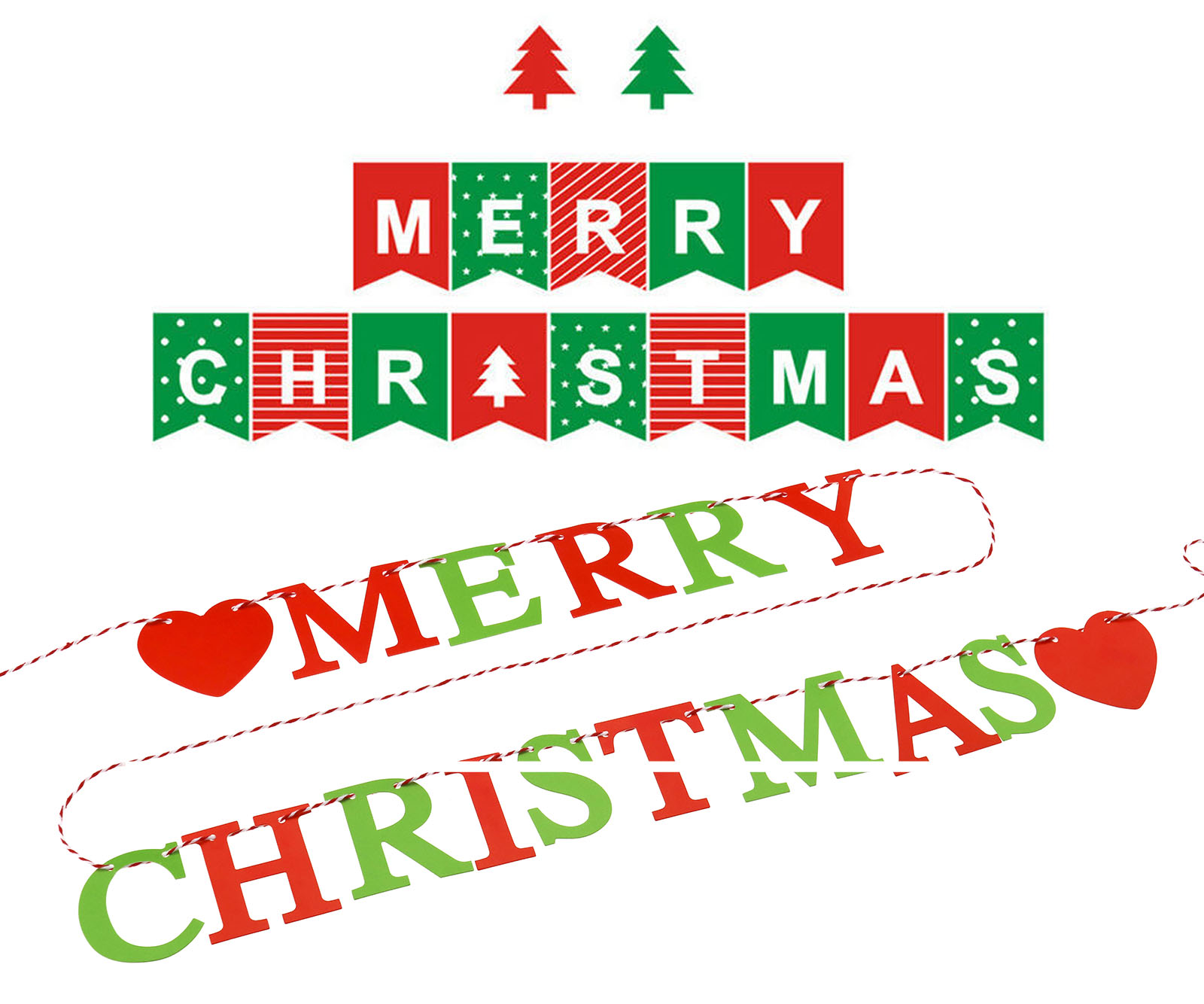 merry christmas garland xmas