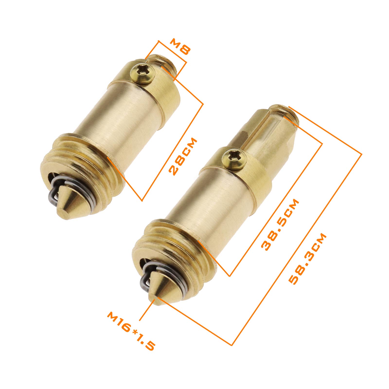 Replacement Basin Bath Waste Easy Pop Up Click Clack Plug Bolt Spring