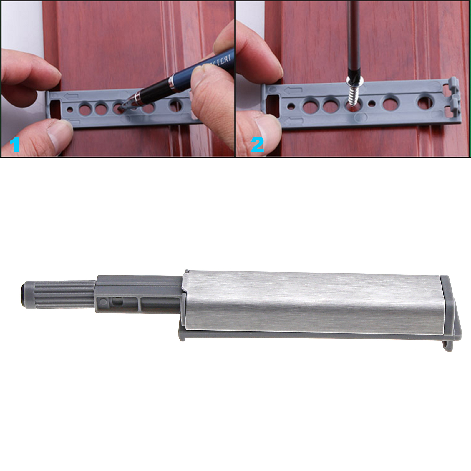 Ed 10x Push To Open Latch Cabinet Door Drawer Soft Close Damper Ed 10x Push To Open Latch Cabinet Door Drawer Soft Close Damper Buffer