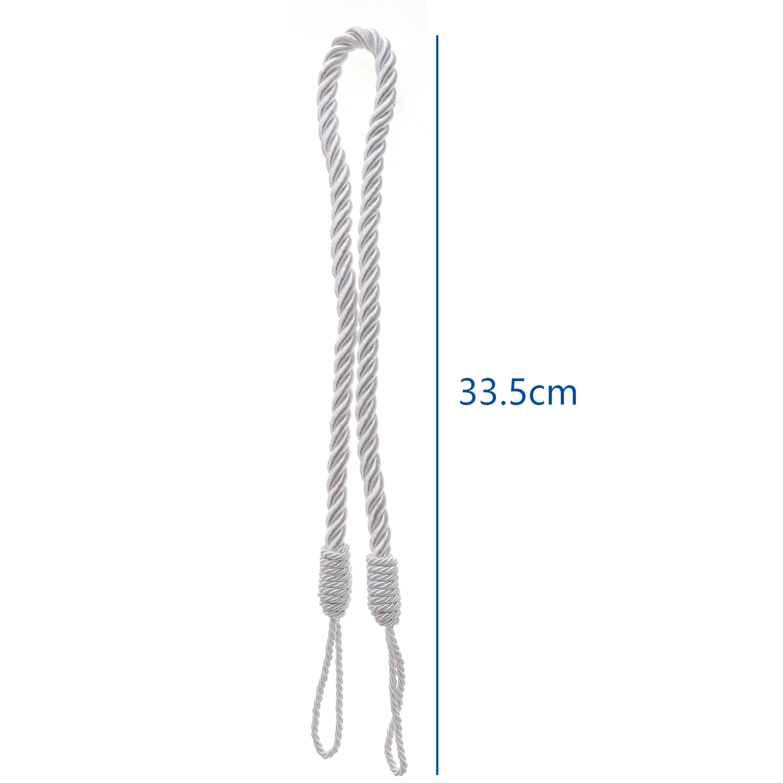 2pcs Gardinen Raffhalter Seilhalter Vorhang Deko Kordel