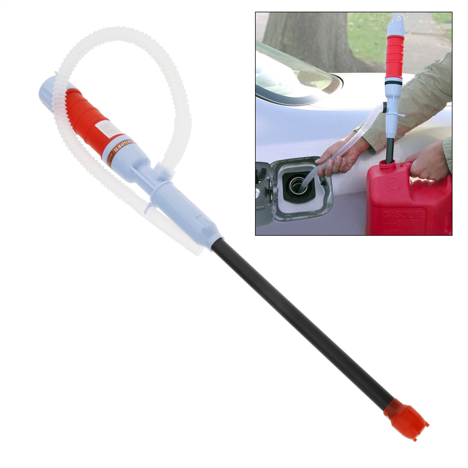 Liquid Transfer Electric Siphon Pump Gas Oil Handheld Water Pump
