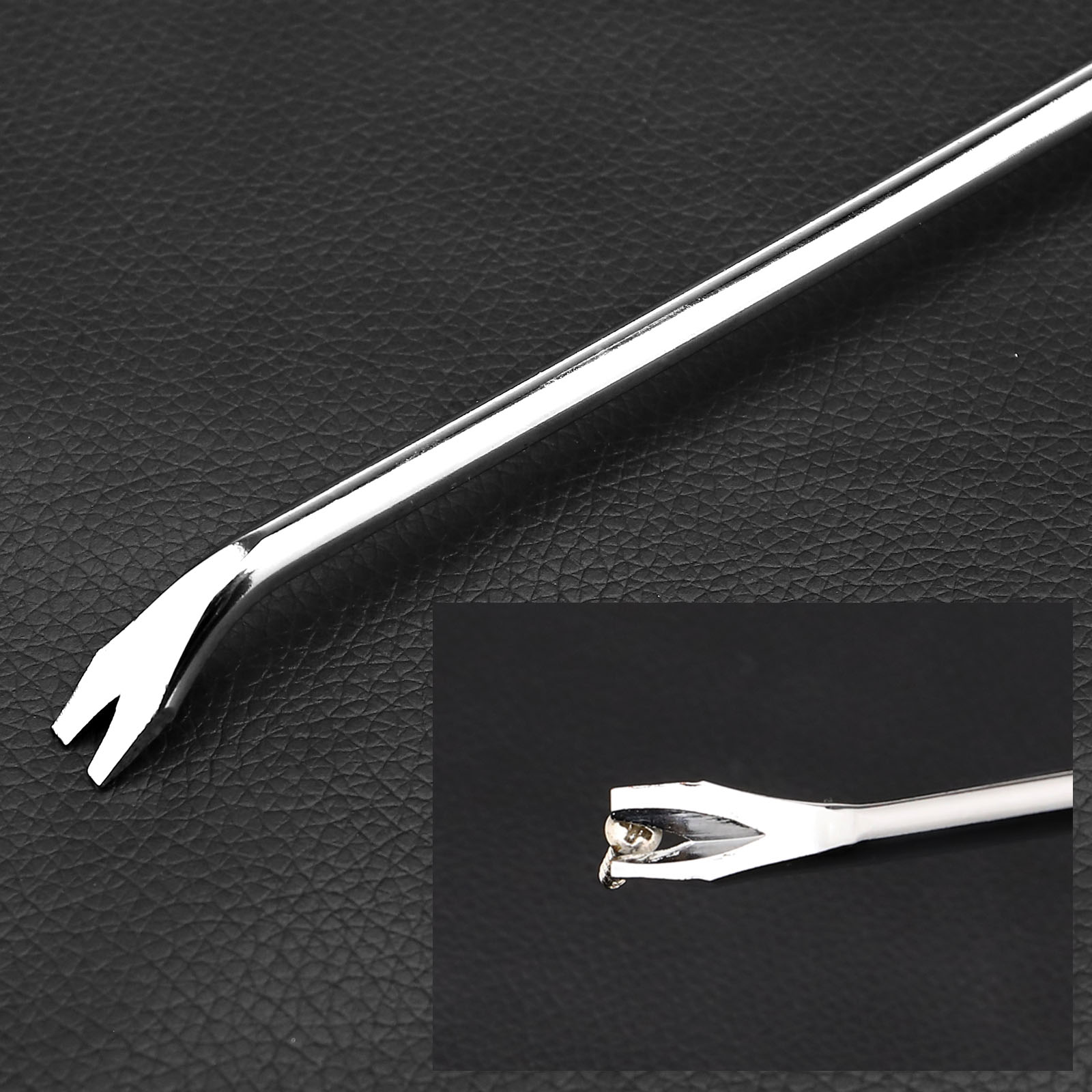 2x Blue Plastic Grip Carpet Tack Nail Lifter Puller Remover Crowbar