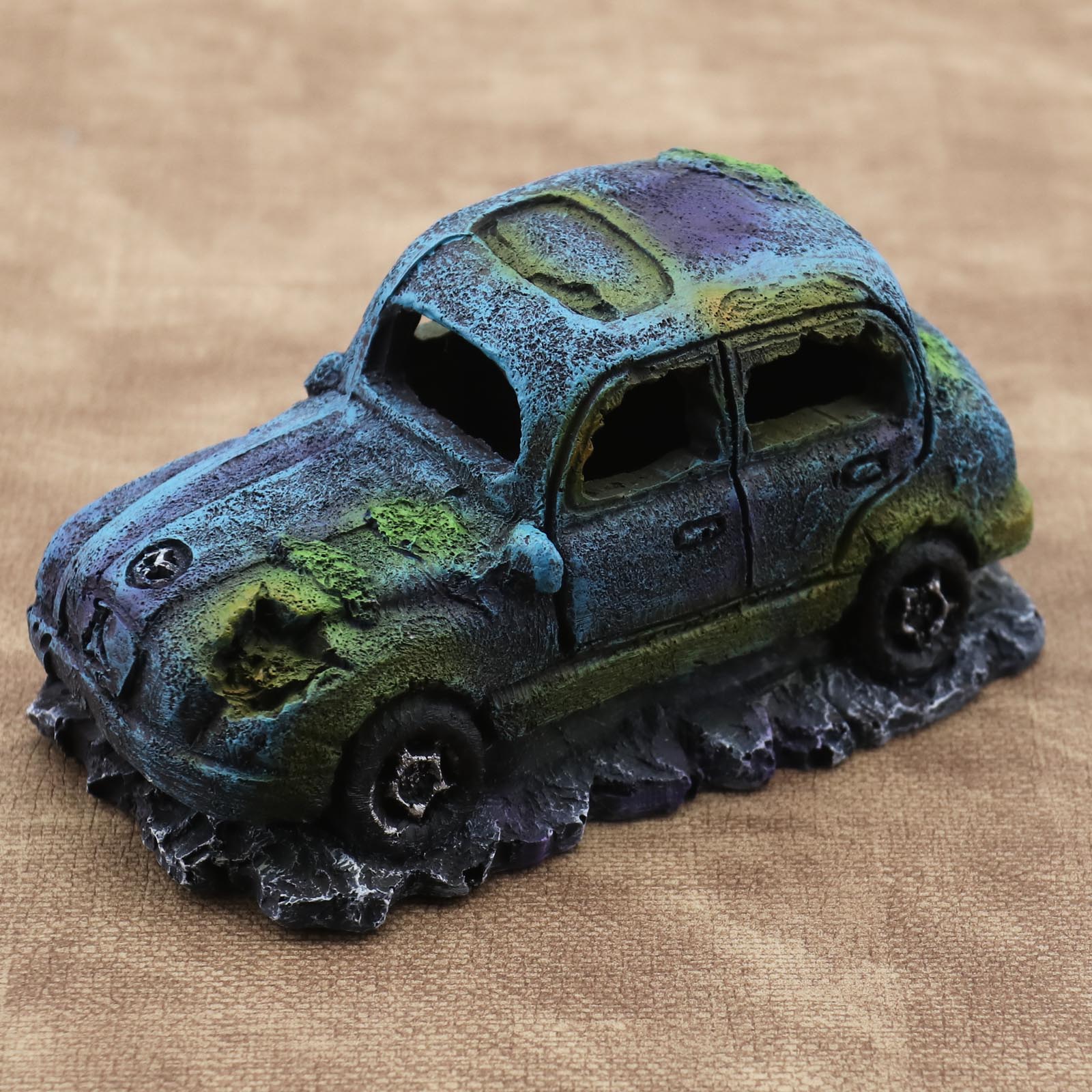 AQUARIUM CAR DECORATION Fish Tank Car Ornament Van Market Trader