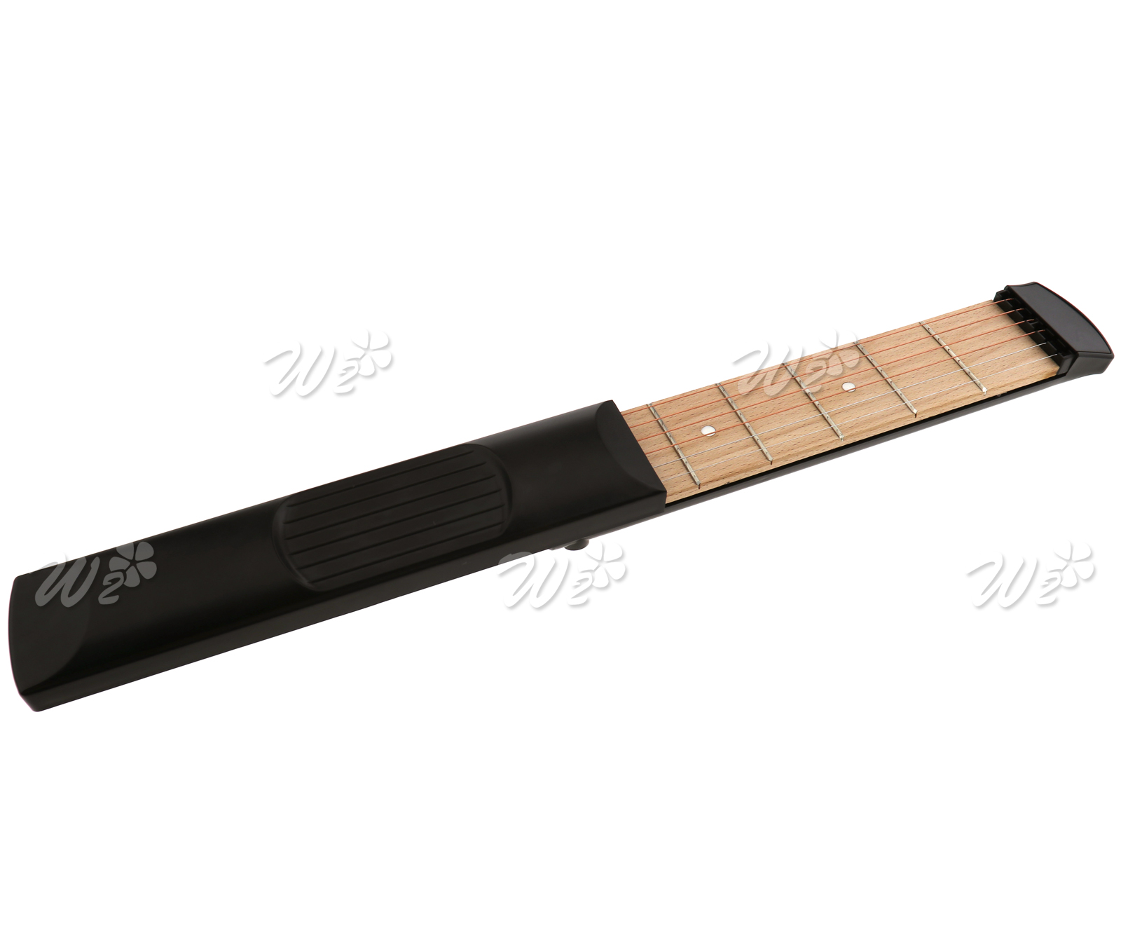 Portable Pocket Guitar Bass Practice Tool 6 String 4 Fret Gadget Chord