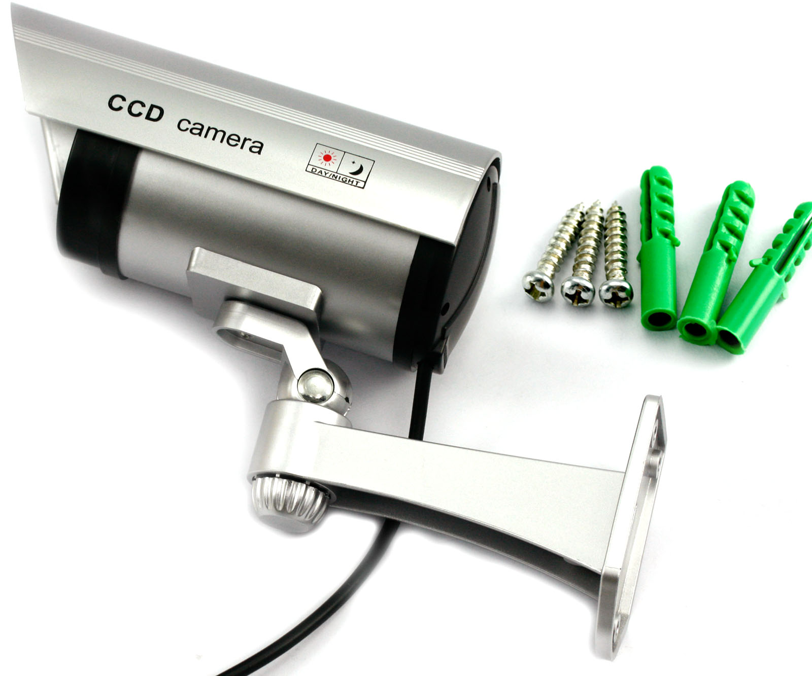 OUTDOOR DUMMY FAKE LED Flashing Security Camera CCTV Surveillance