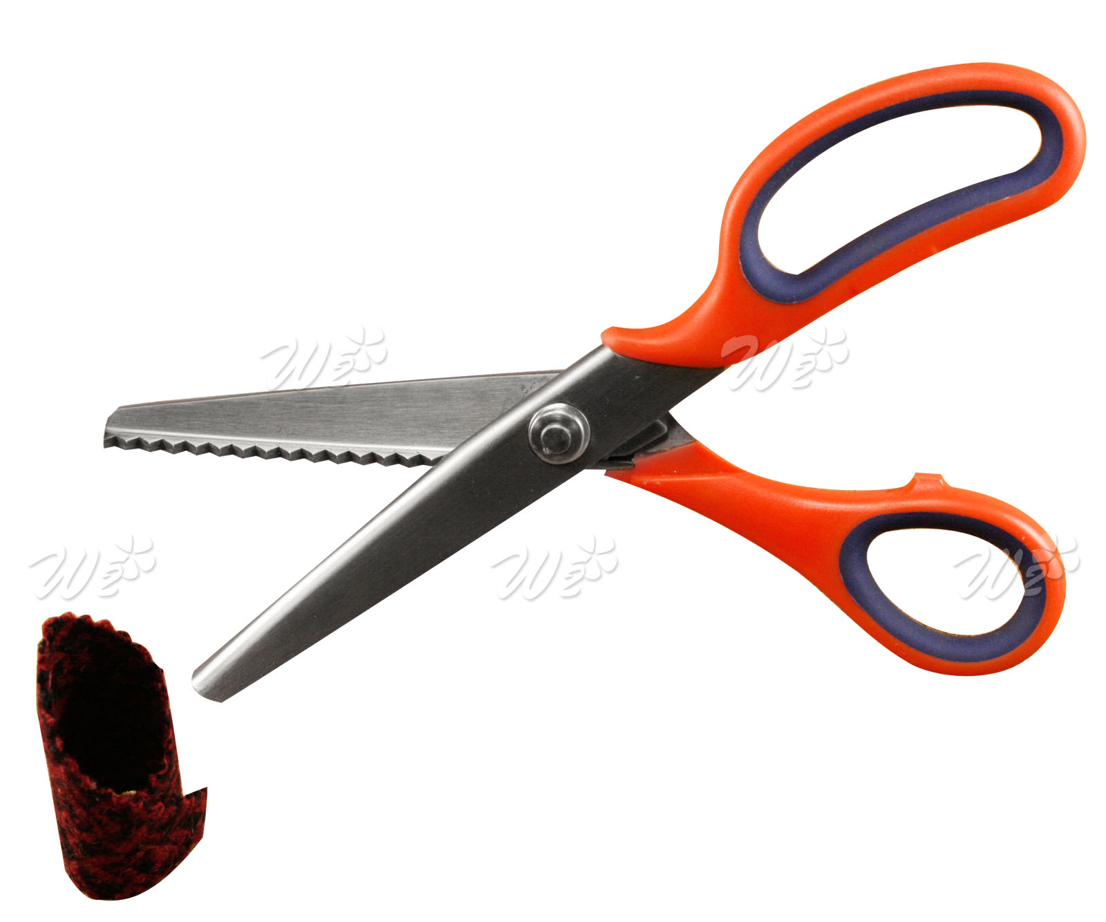 Fabric Stainless Steel Dressmaking Pinking Shear Craft Zig Zag Cut