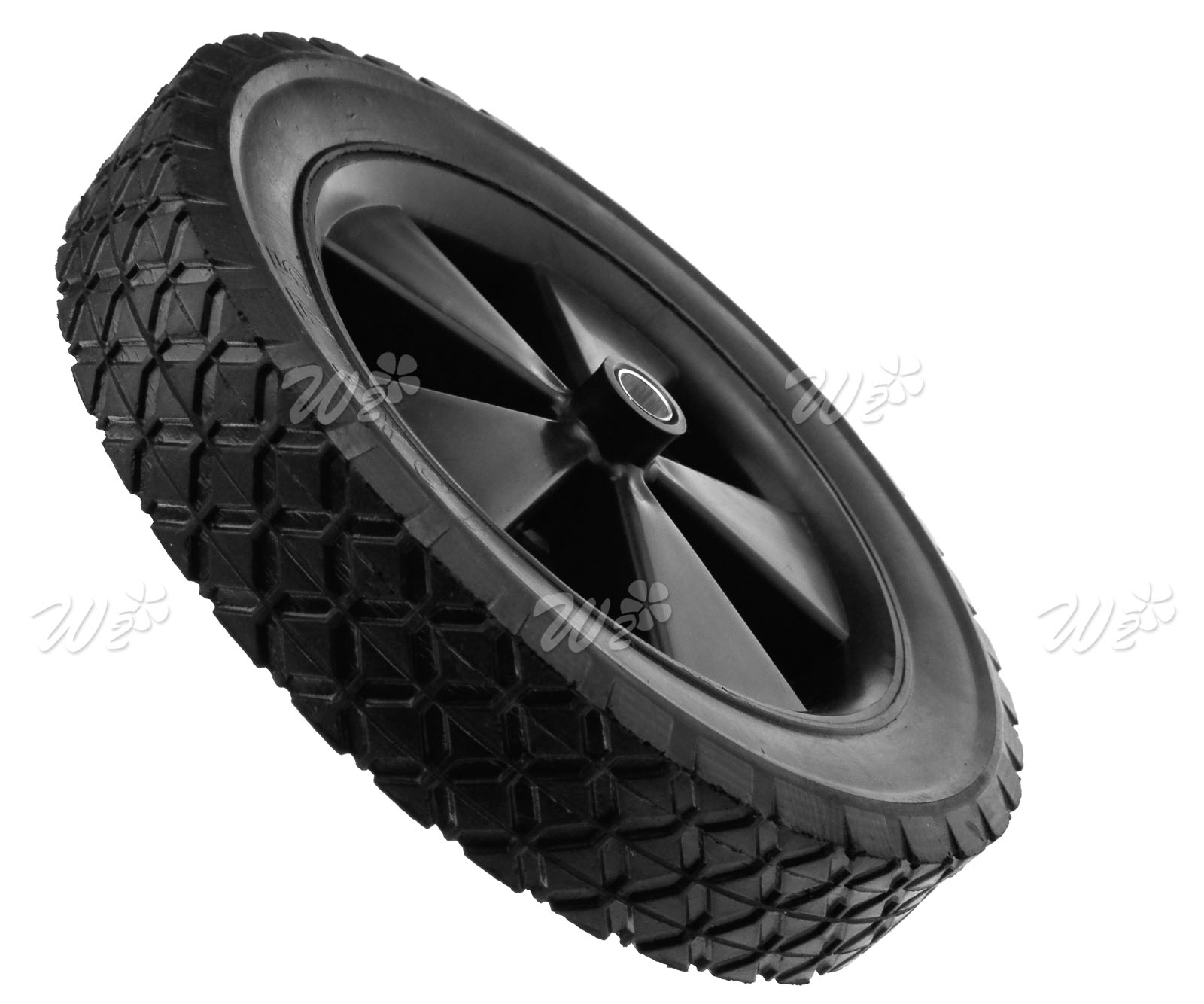 Wheelbarrow Launching Trolley Wheel 10" Rubber Barrow Tyre Black eBay