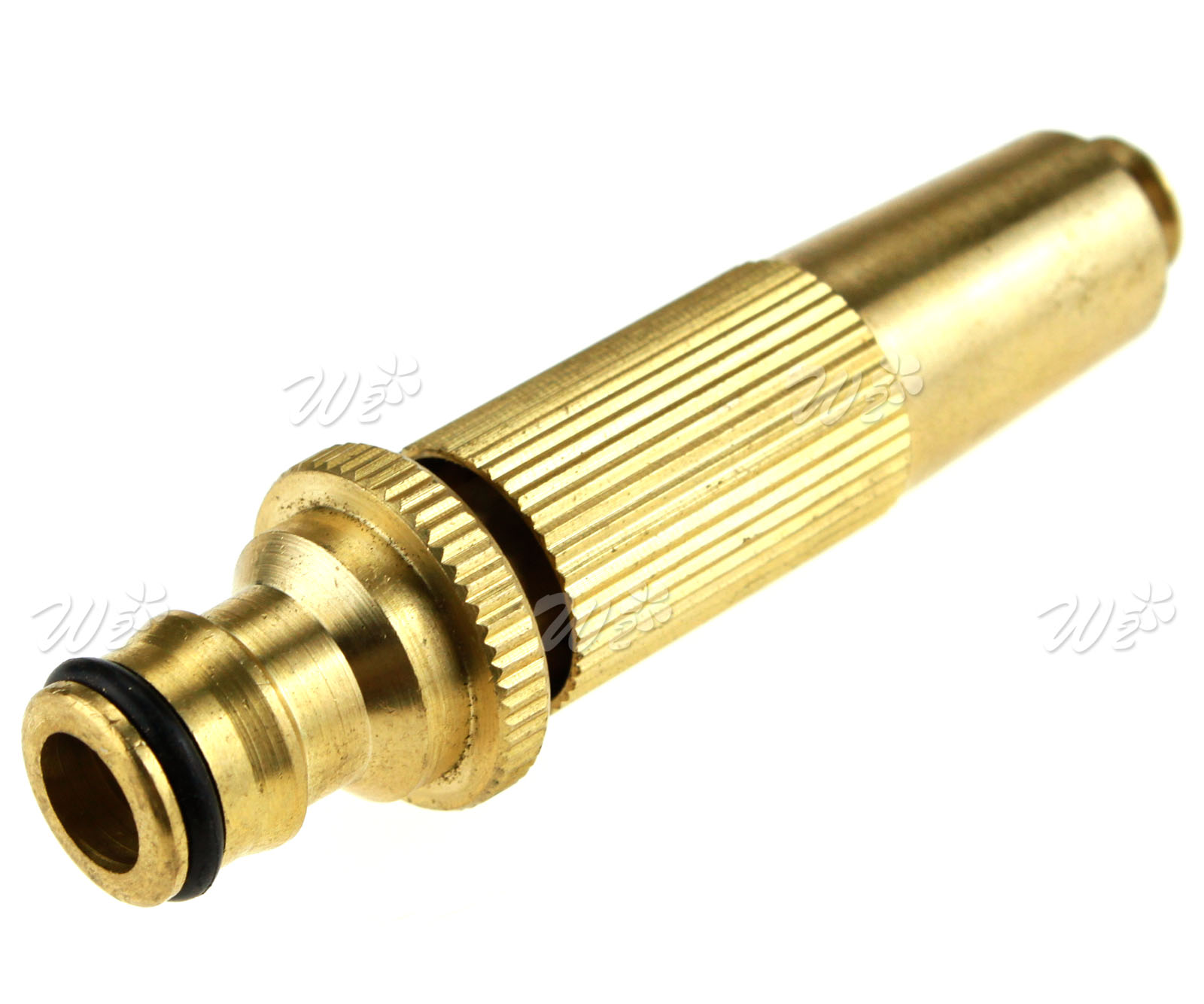 SOLID BRASS TWIST Hose Sprayer Nozzle Water Backyard Garden Pros New £6