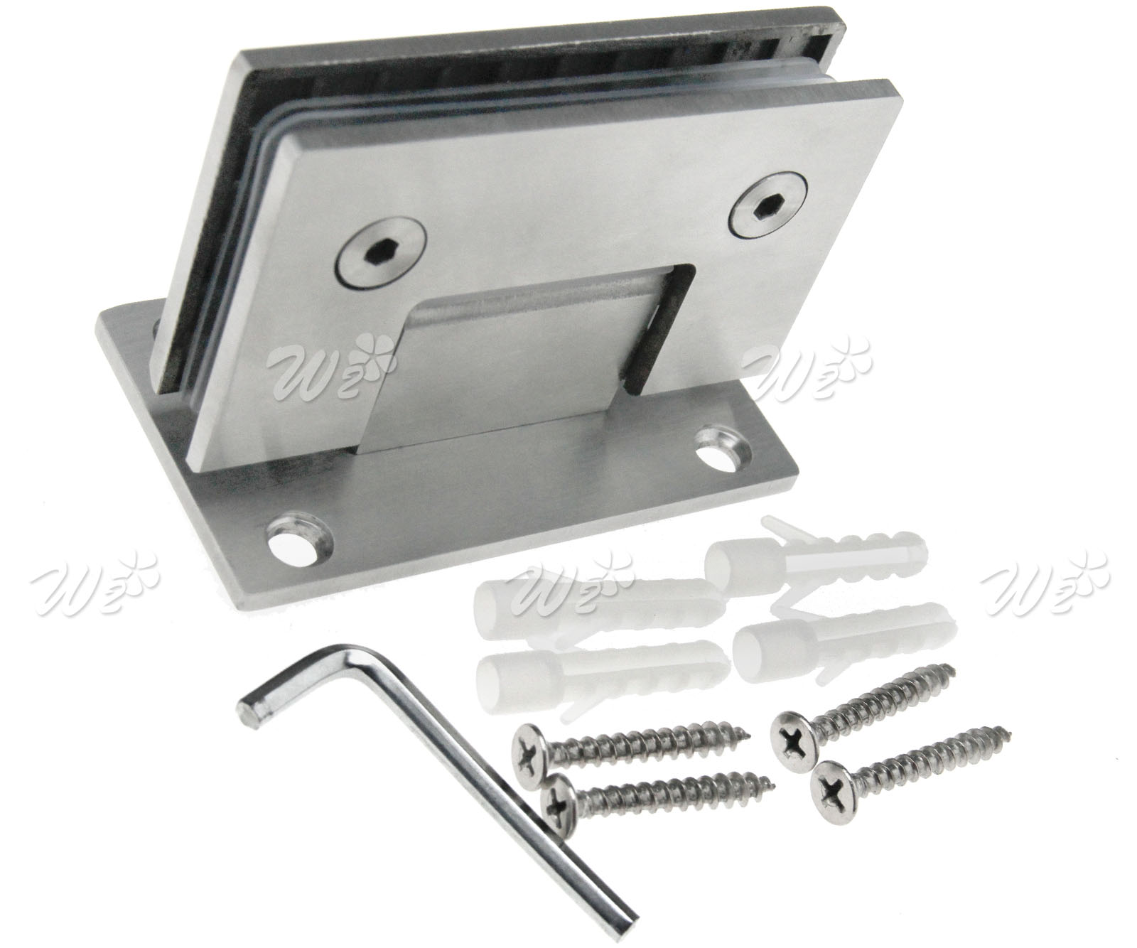 New Shower Door Hinge Wall Mount 8 12mm Bracket Frameless New Shower Door Hinge Wall Mount 8 12mm Bracket Frameless To Glass