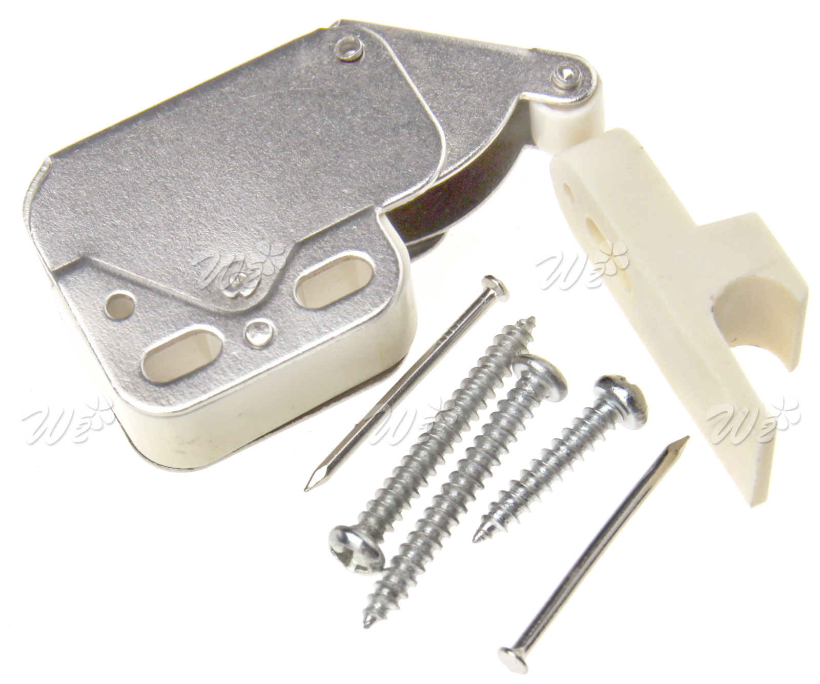 2 x Push To Open Touch Release Latch Mini Tip Catch Spring Loaded