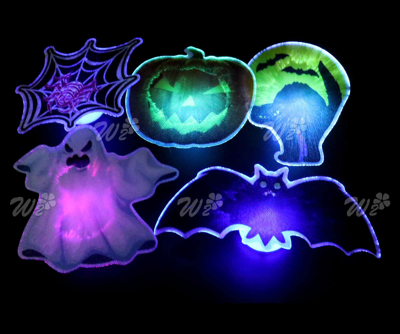 Halloween Light Up Ghost LED Haptor Hanging Decoration Prop Spooky Scary Party eBay