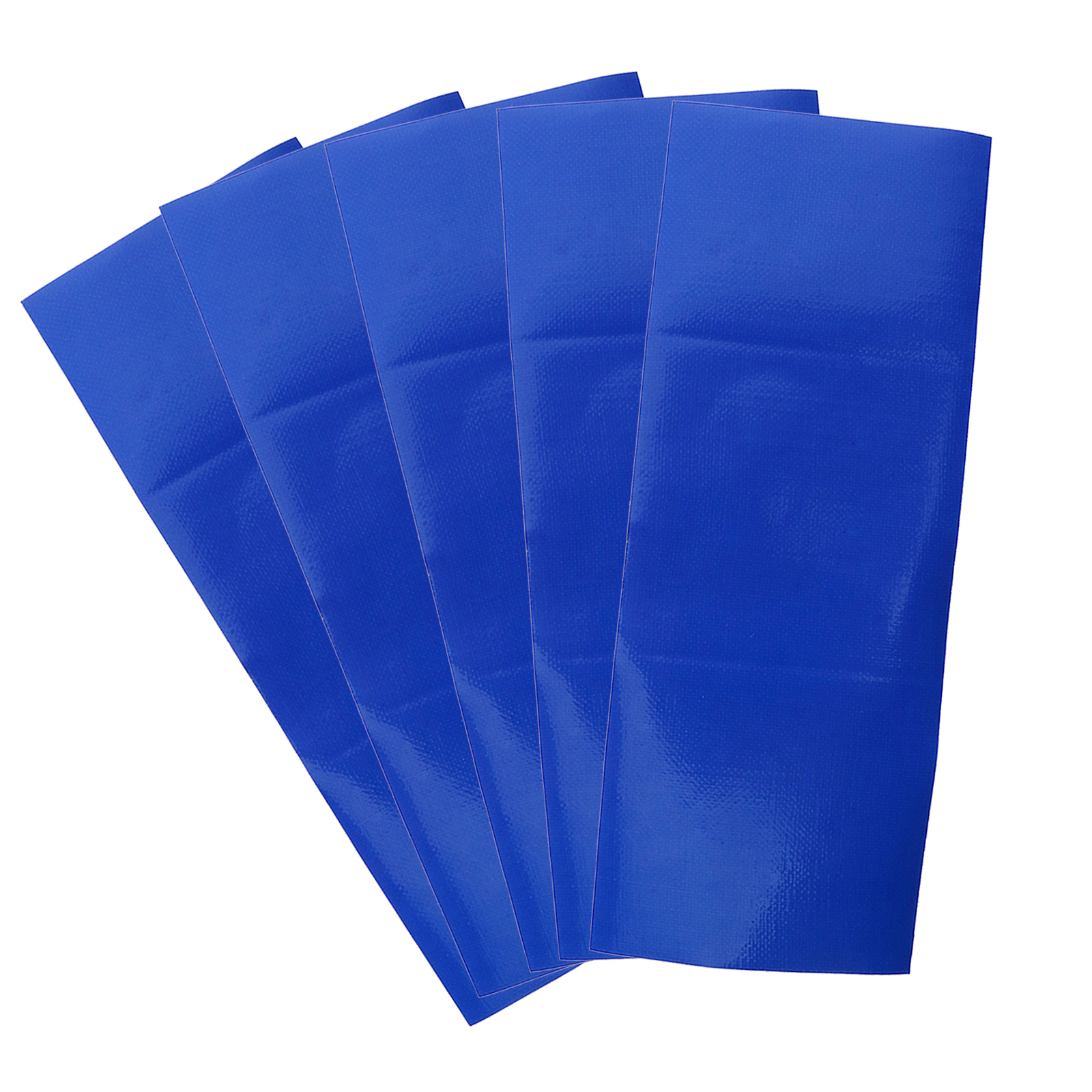 5x BLUE Waterproof Backpack Sails Tent Repair Tape Kit Self Adhesive Patches