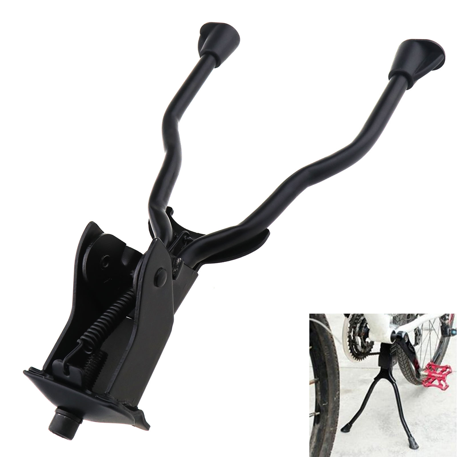Adjustable Mountain Bike Bicycle Cycle Kickstand 2 Legs Heavy Duty