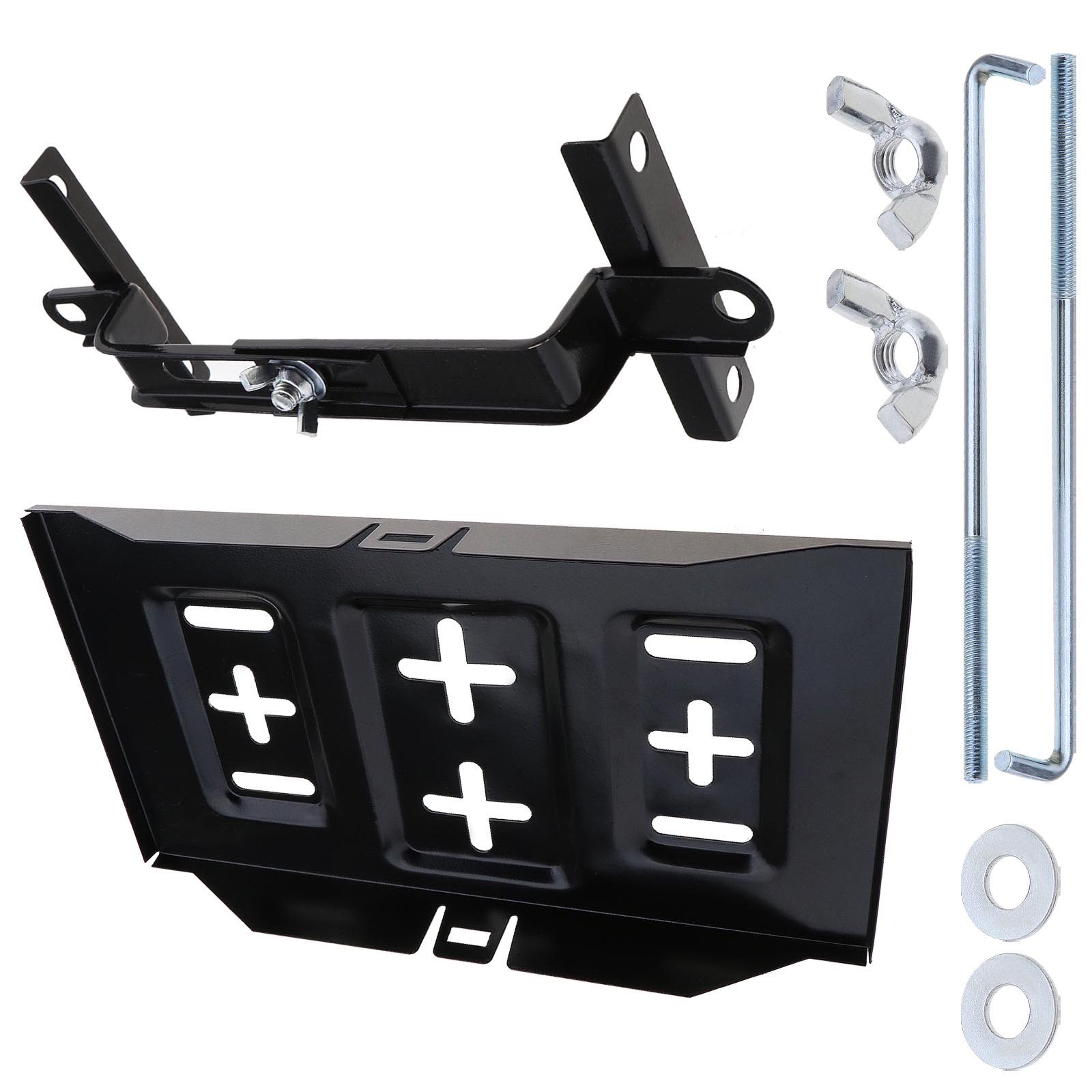 Storage Battery Tray Holder Base Hold Down Clamp Adjustable For Car Marine 4894669183060 eBay