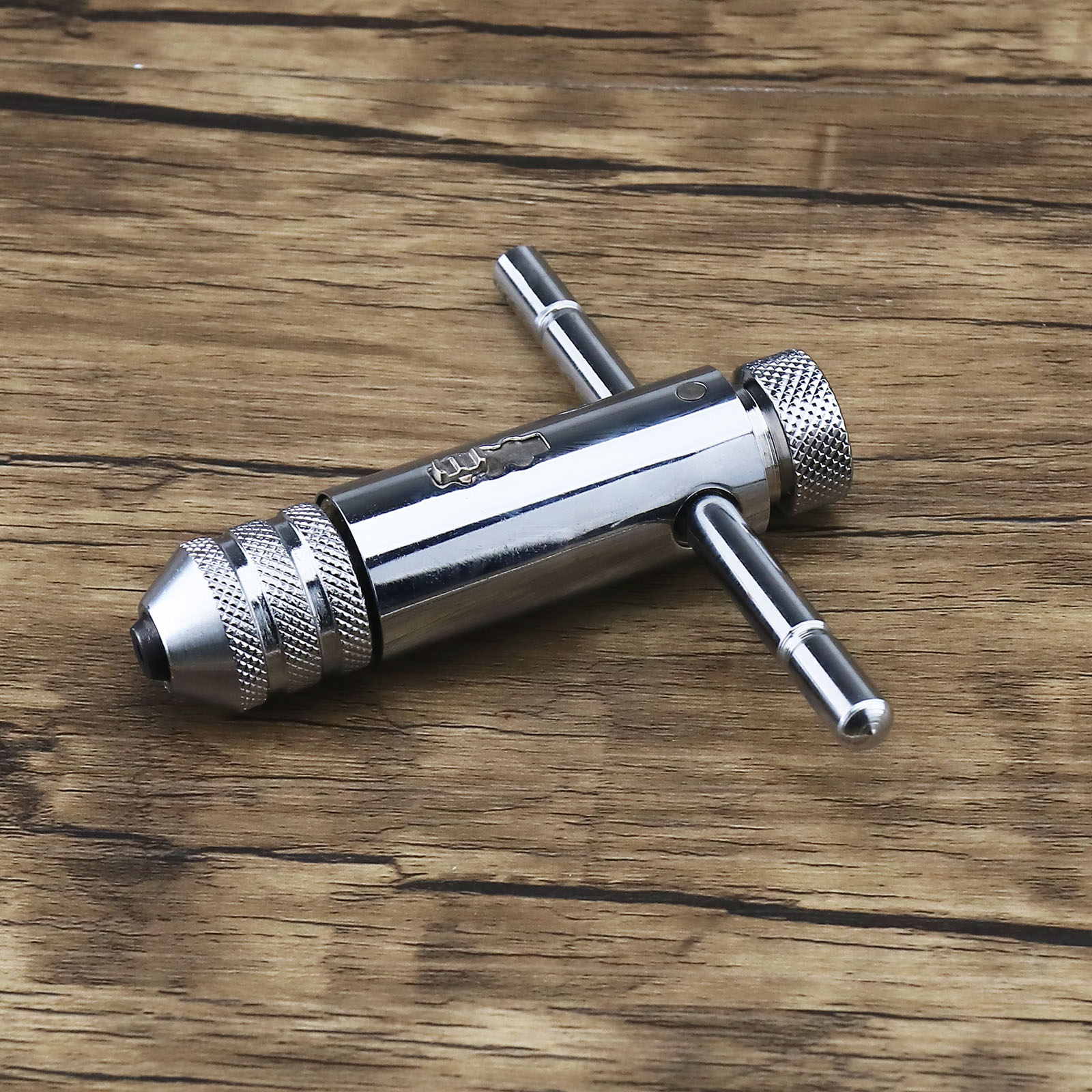 2x M3M8 M5M12 Adjustable THandle Ratchet Reversible Tap Wrench Tool