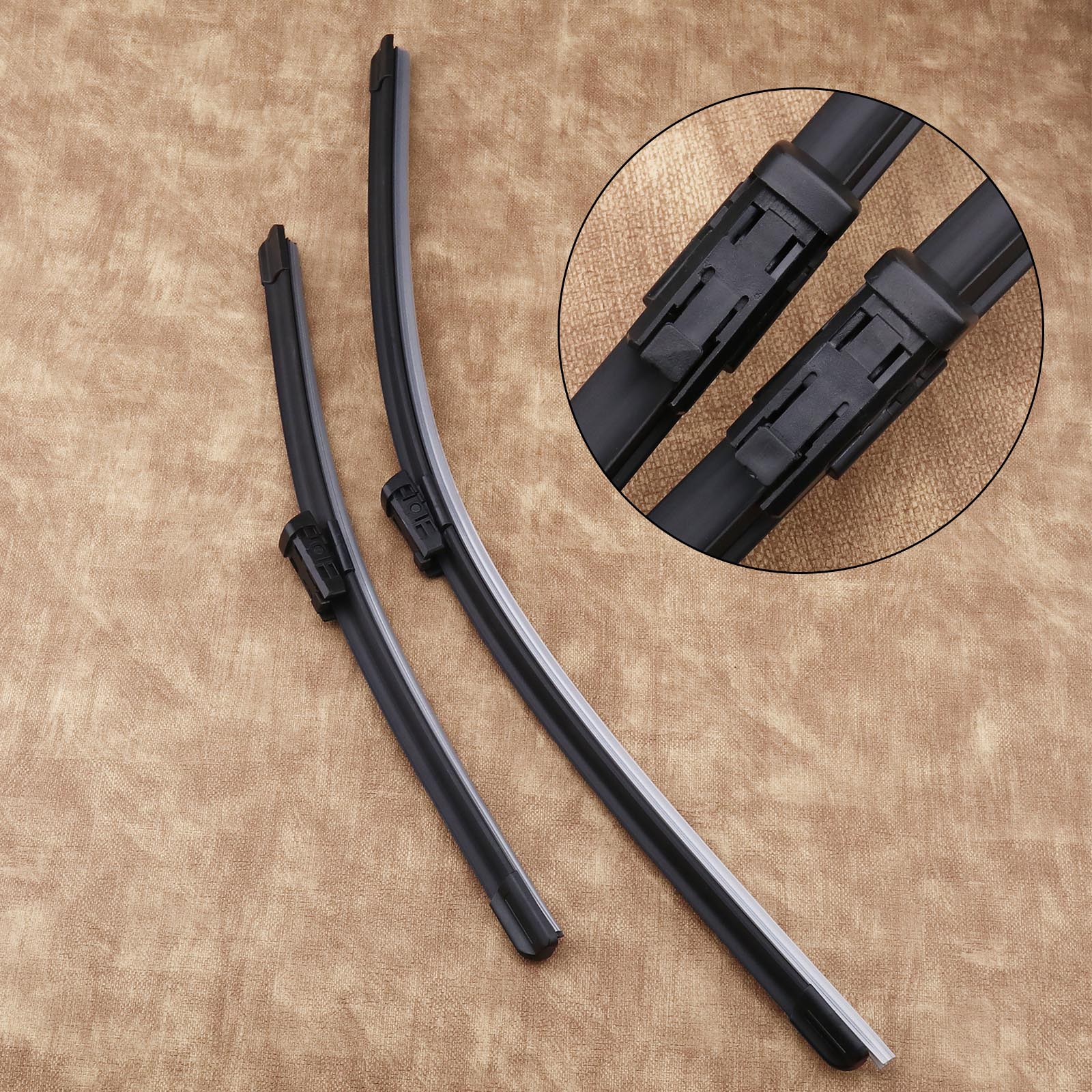 Windscreen Wiper Blades Kit For Skoda Fabia 20142019 With Small Square Buckle eBay