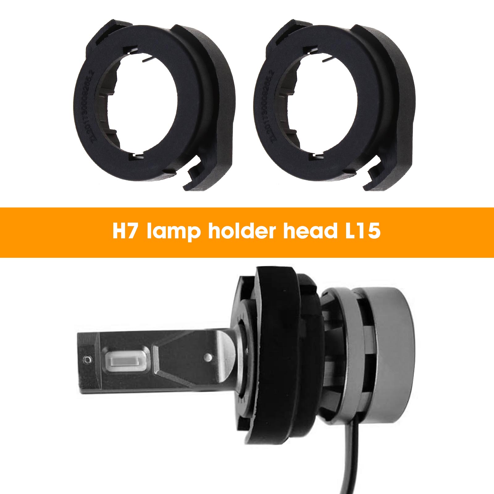 Black H7 LED Headlight Bulb Retainer Clip for Ford Kuga Alfa Romeo 2Pcs/4Pcs eBay