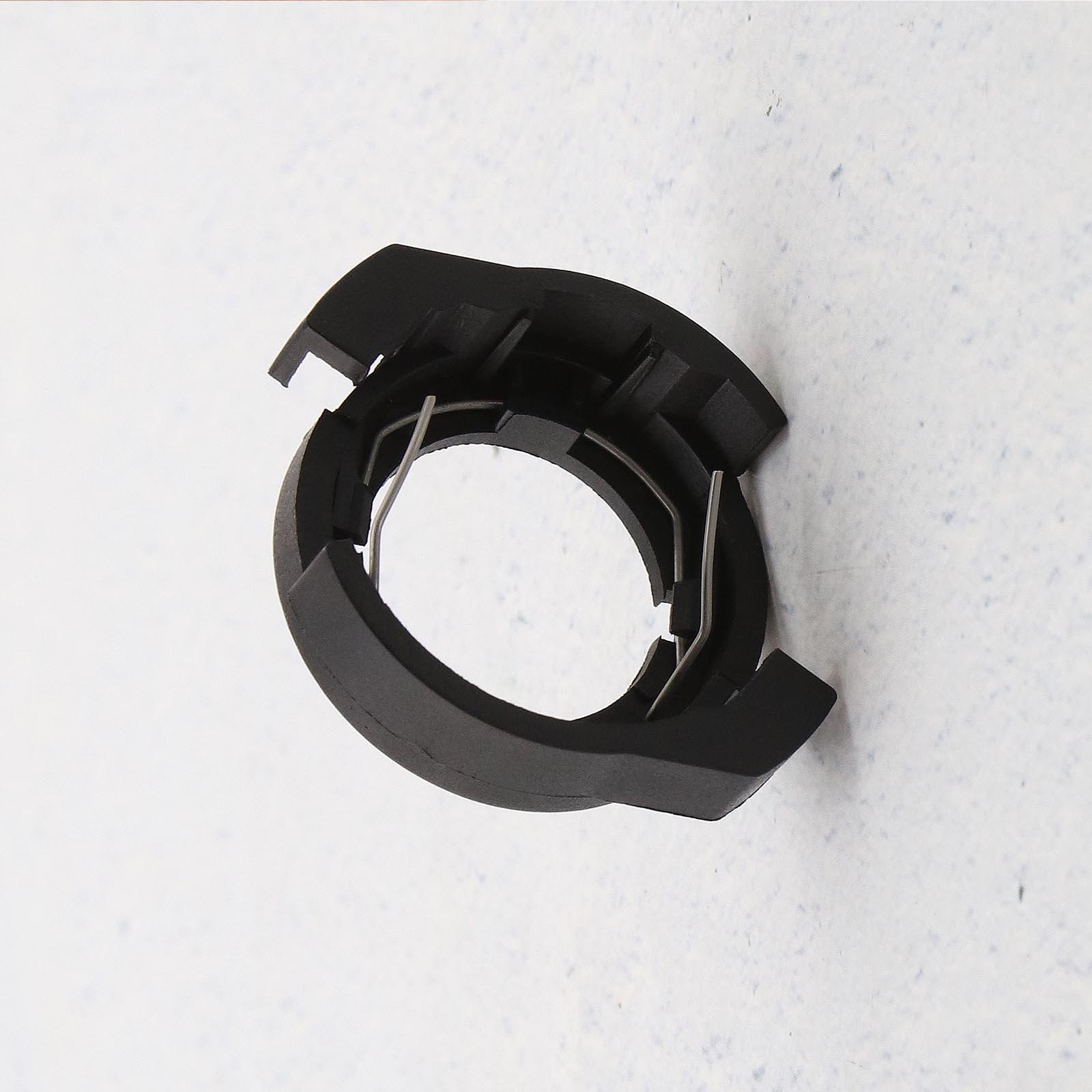 Black H7 LED Headlight Bulb Retainer Clip for Ford Kuga Alfa Romeo 2Pcs