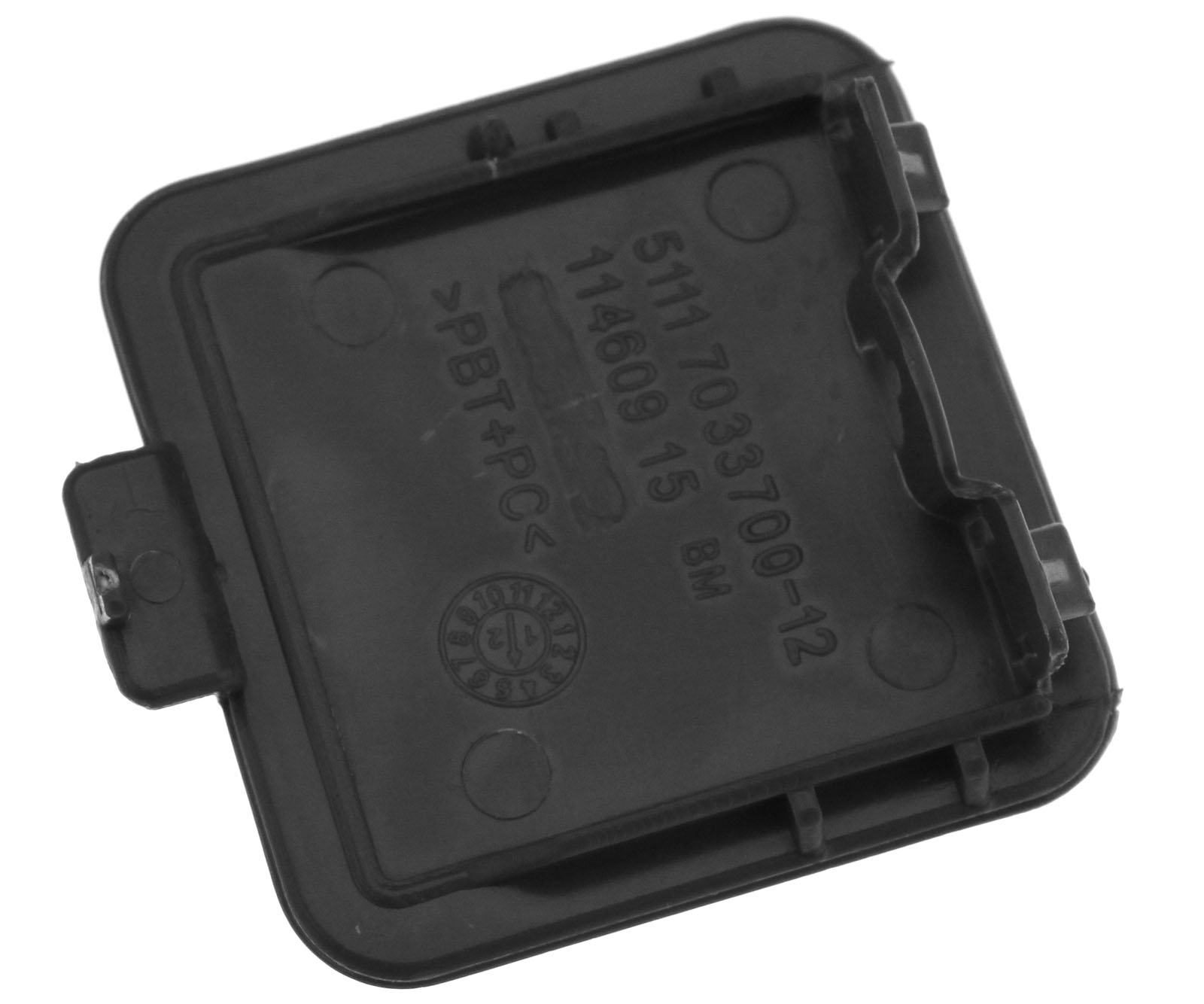 FRONT BUMPER TOW Towing Hook Eye Cover Cap For BMW 5 Series 530i 530d