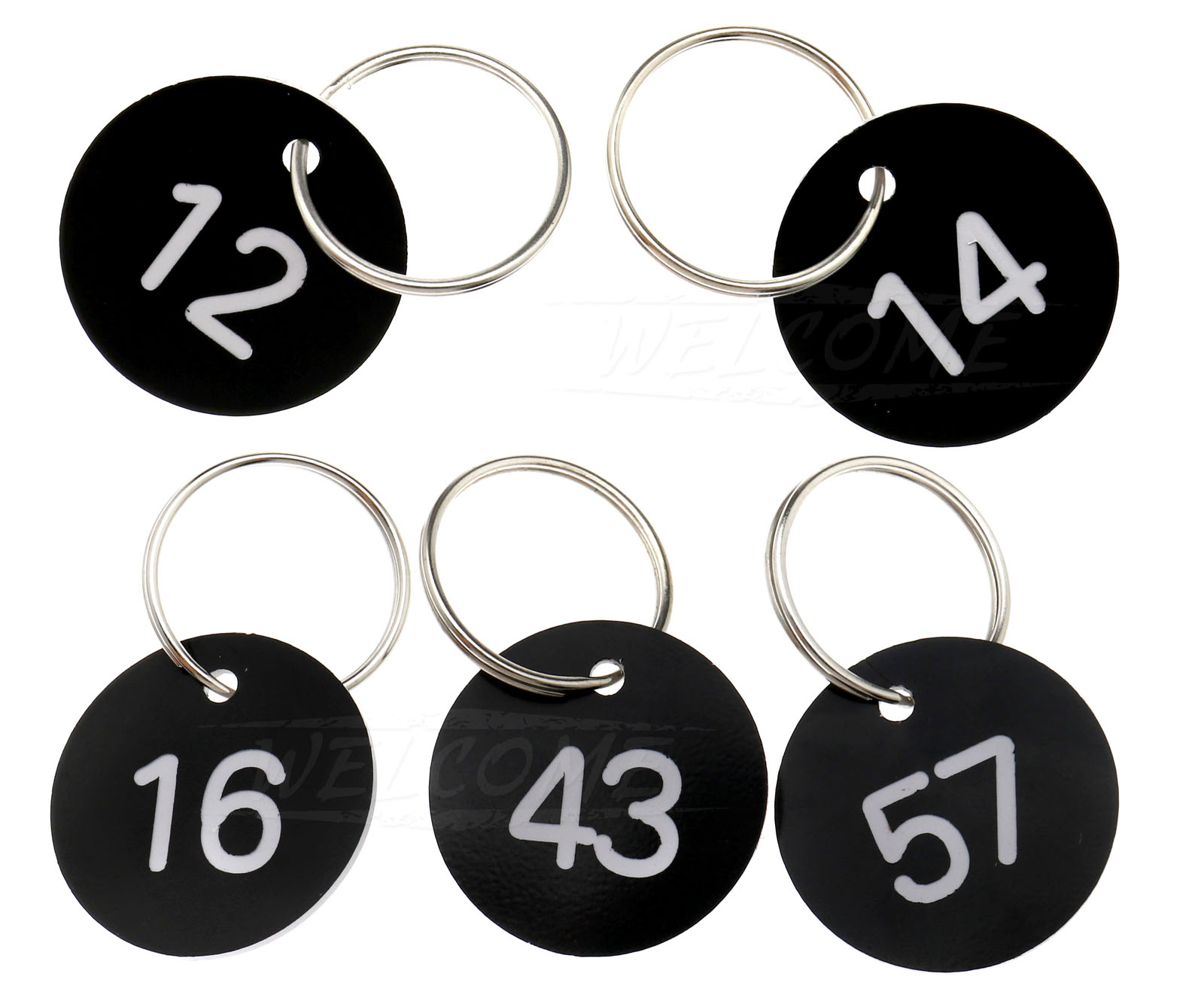 1-100 Engraved Number Discs Gym Locker Pub Table Tags office Hotels warehouse